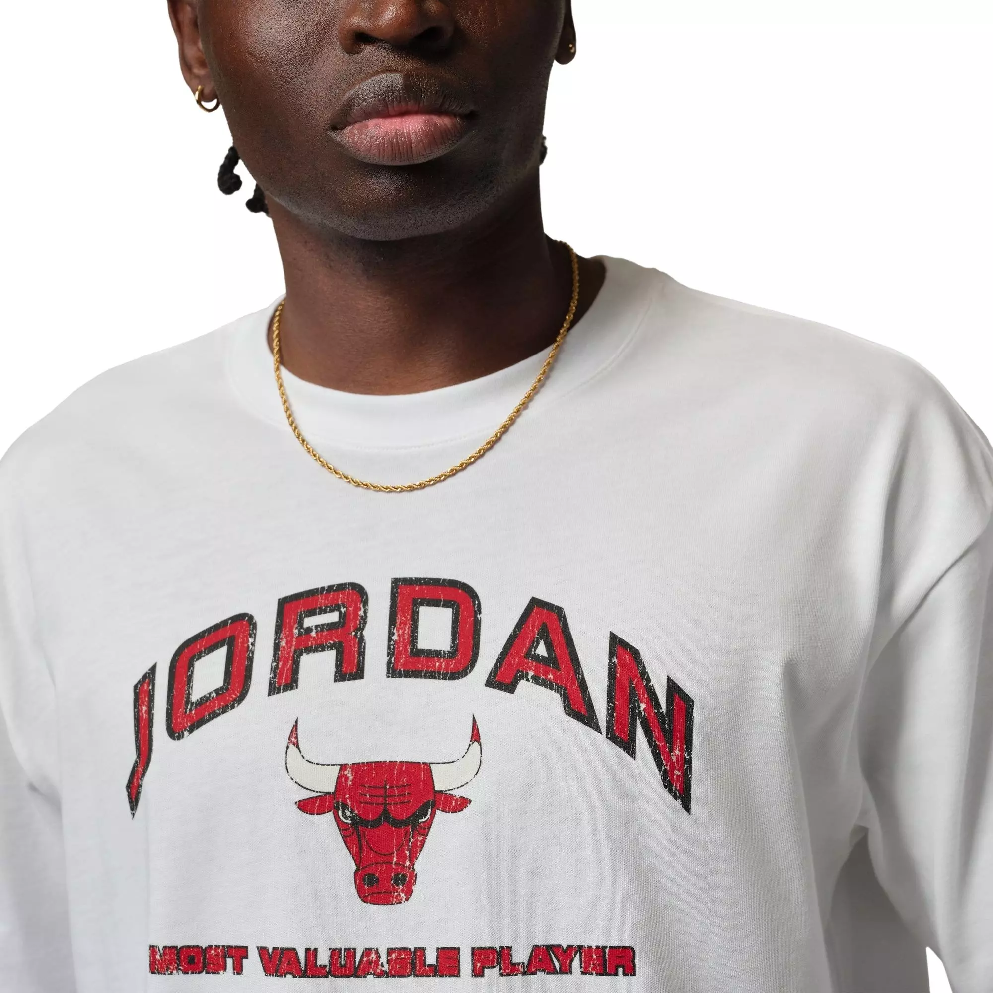 Jordan Men's Flight Essentials Boxy Graphic Tee - WHITE