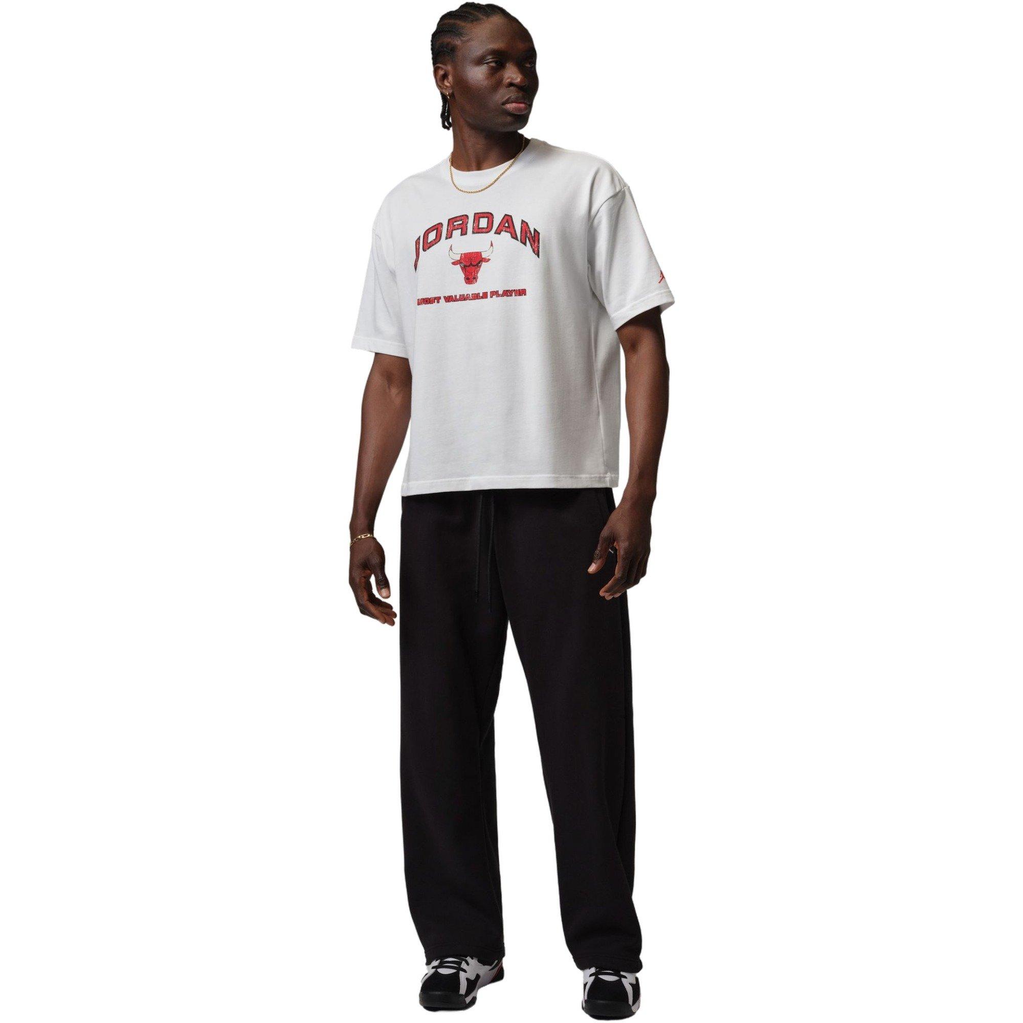 Jordan Men's Flight Essentials Boxy Graphic Tee - WHITE Thumbnail View 4