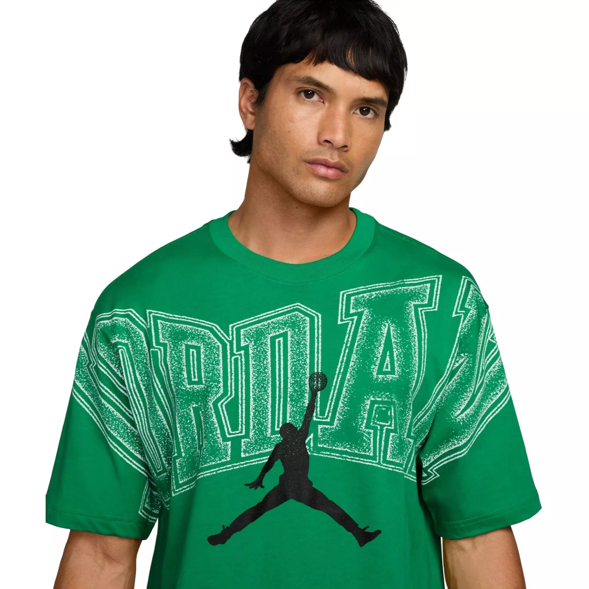 Jordan Men's Graphic Tee-Green - GREEN