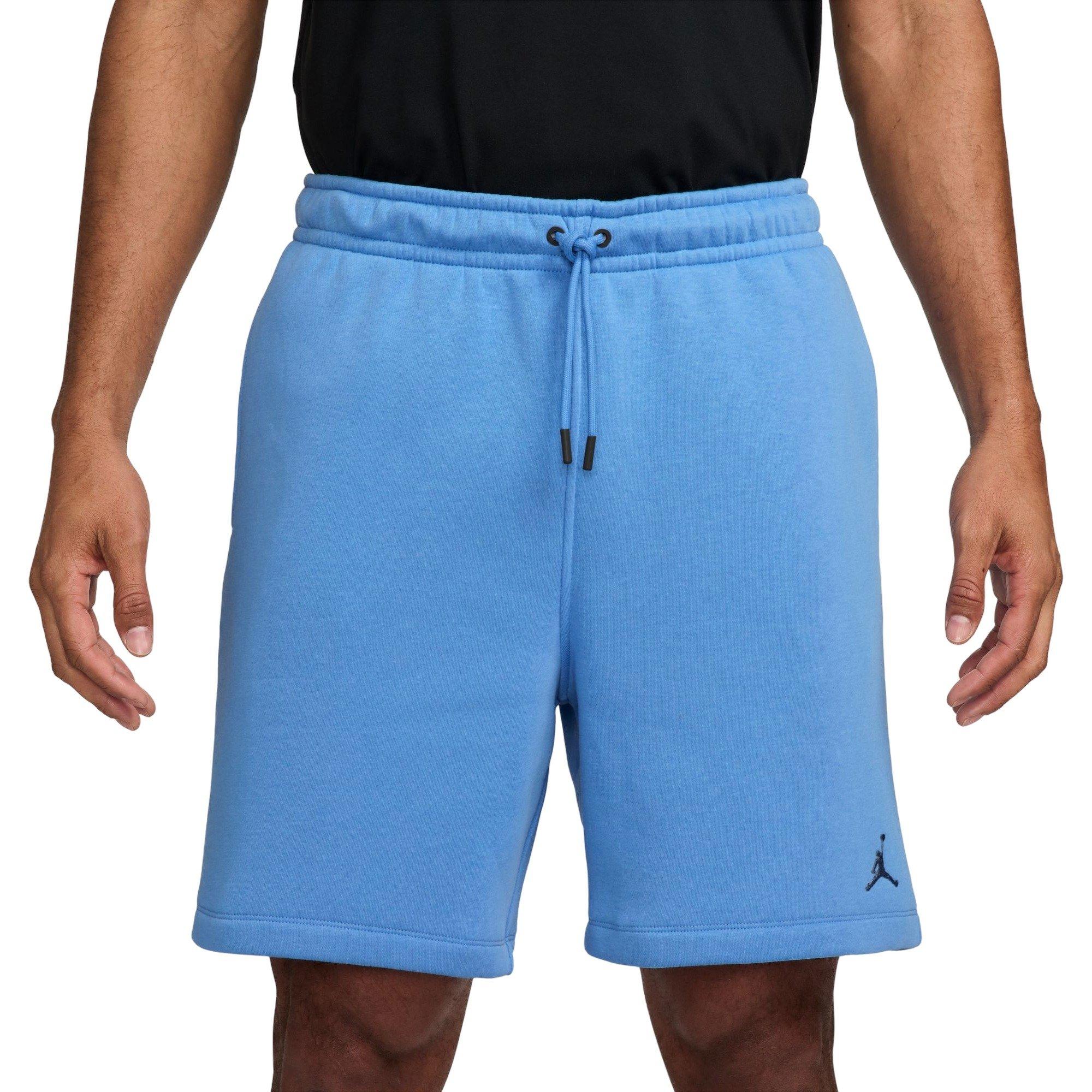 Jordan Men's Brooklyn Fleece Shorts - Blue - LT BLUE Thumbnail View 1