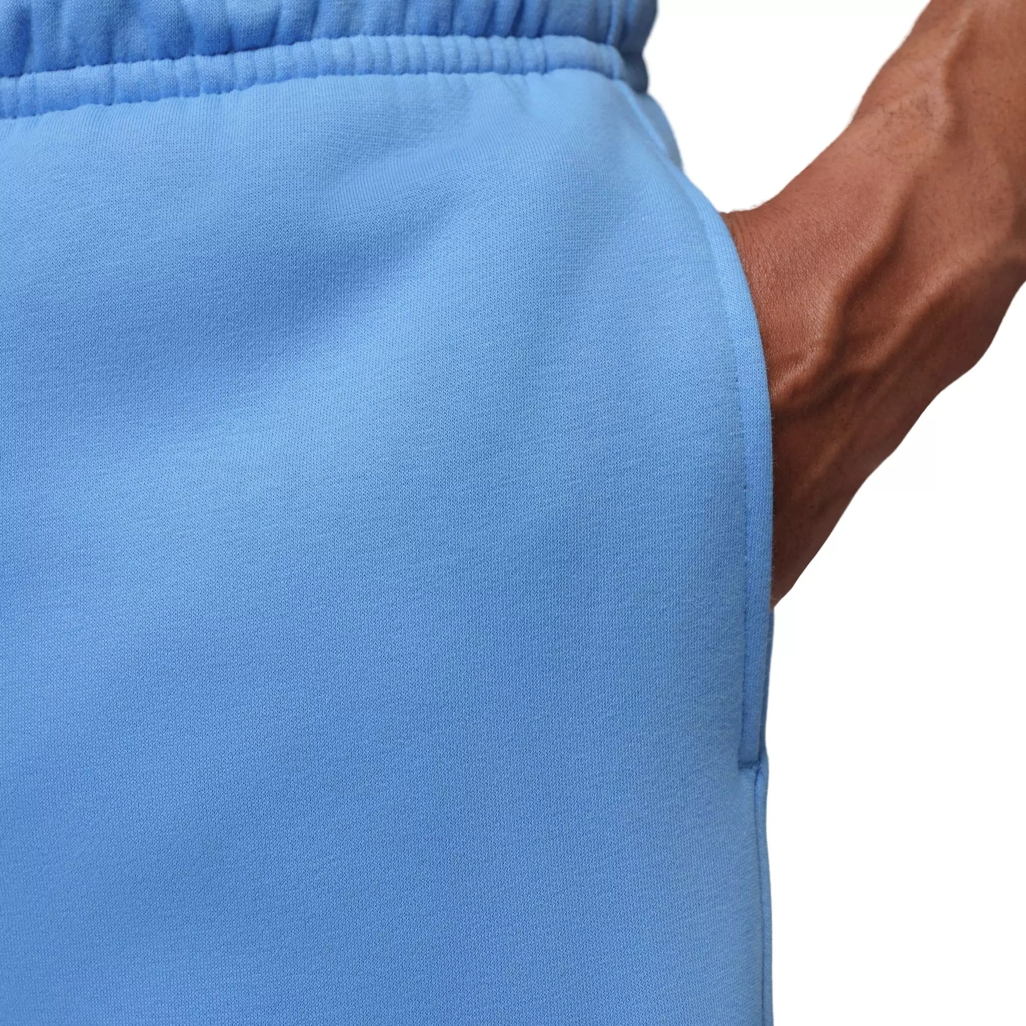 Jordan Men's Brooklyn Fleece Shorts - University Blue - UNIVERSITY BLUE