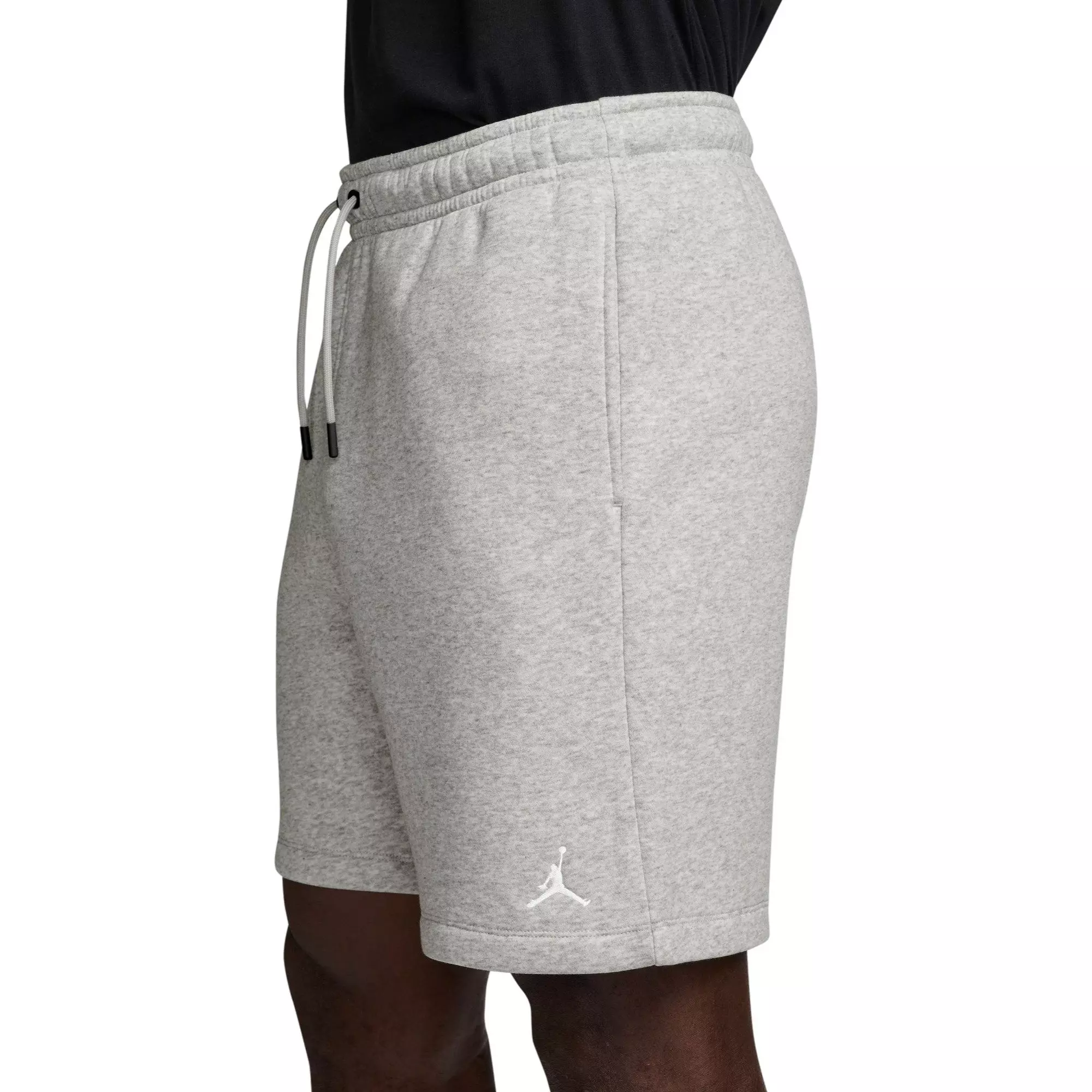 Jordan Men's Brooklyn Fleece Shorts - GREY