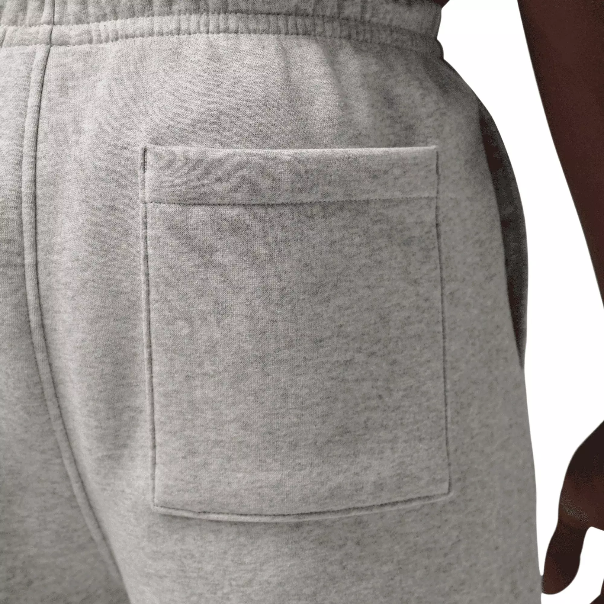 Jordan Men's Brooklyn Fleece Shorts - Light Grey - GREY