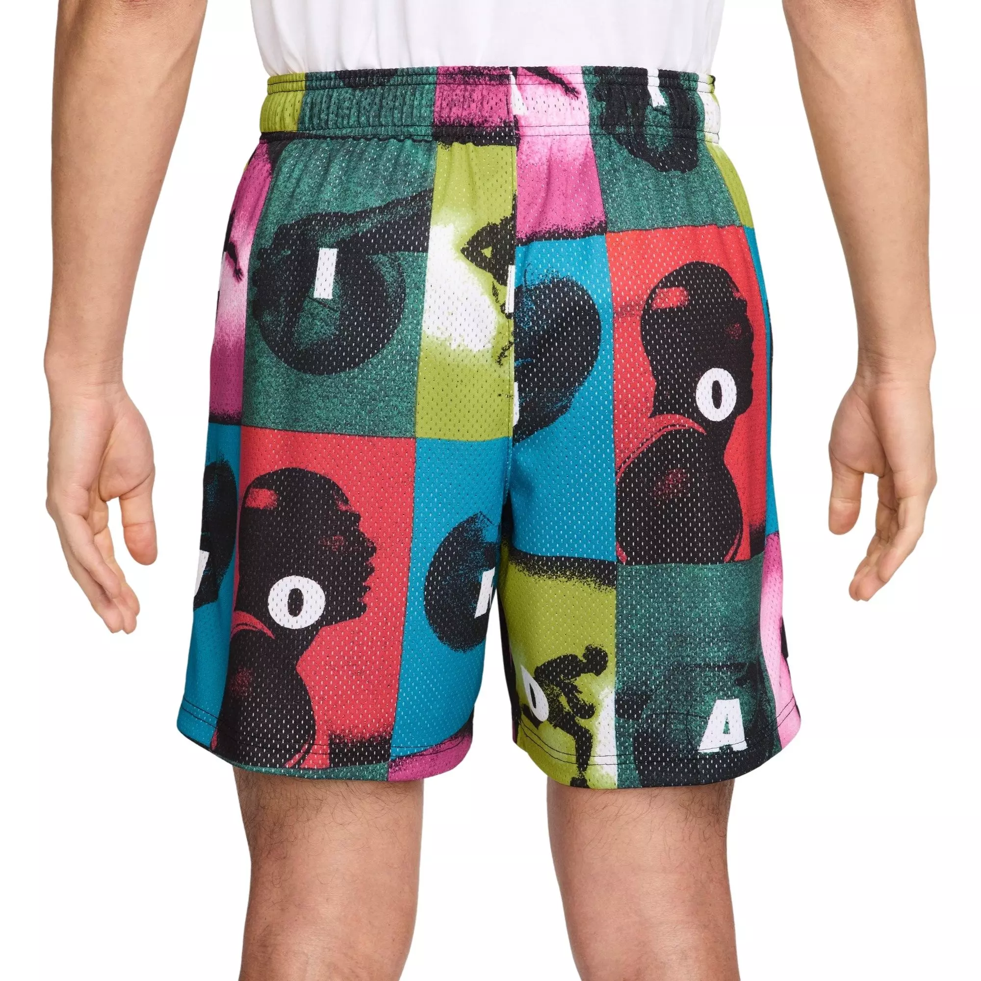 Jordan Men's Brooklyn Printed Mesh Shorts - MULTI-COLOR