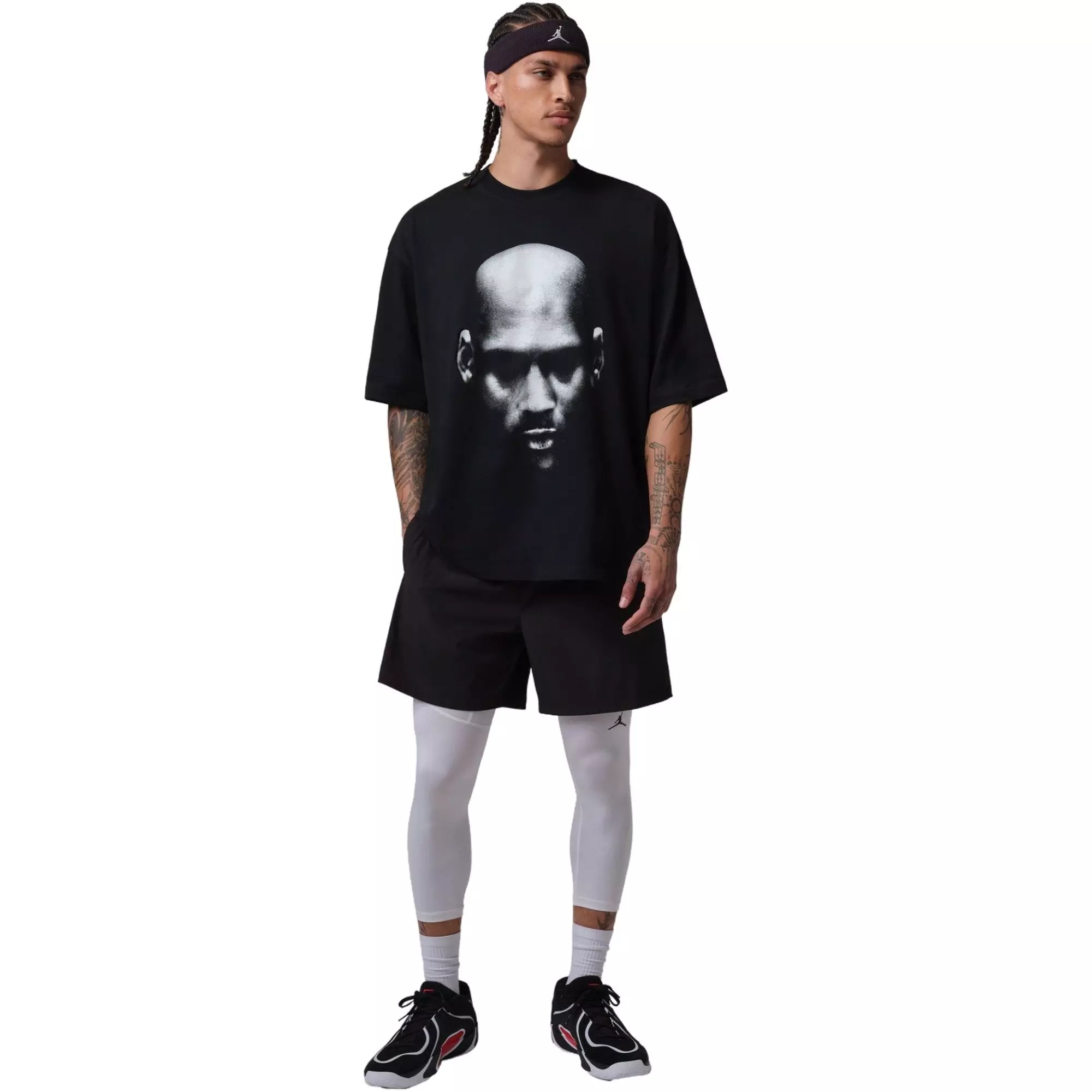 Jordan Men's Dri-FIT Sport Graphic Tee - BLACK