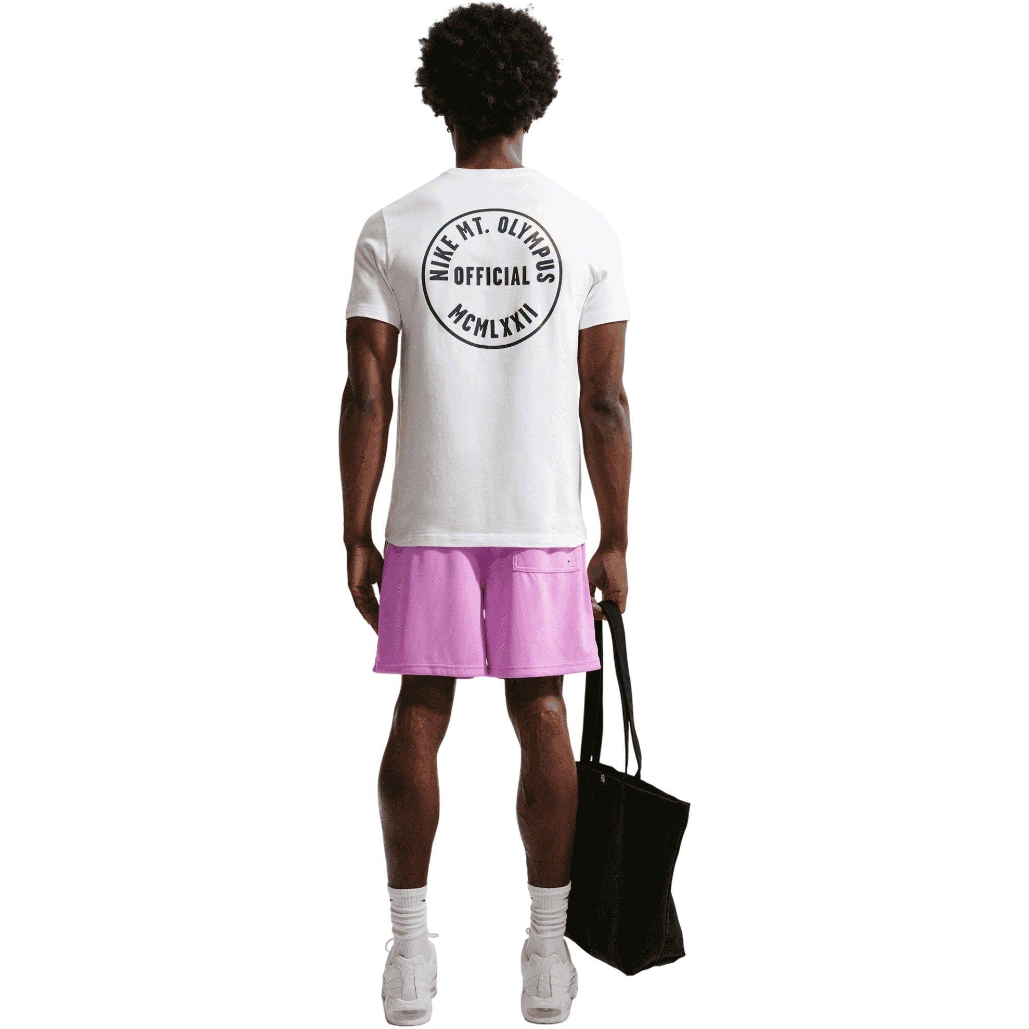 Nike Men's Sportswear Tee - White/Black - WHITE/BLACK Thumbnail View 2