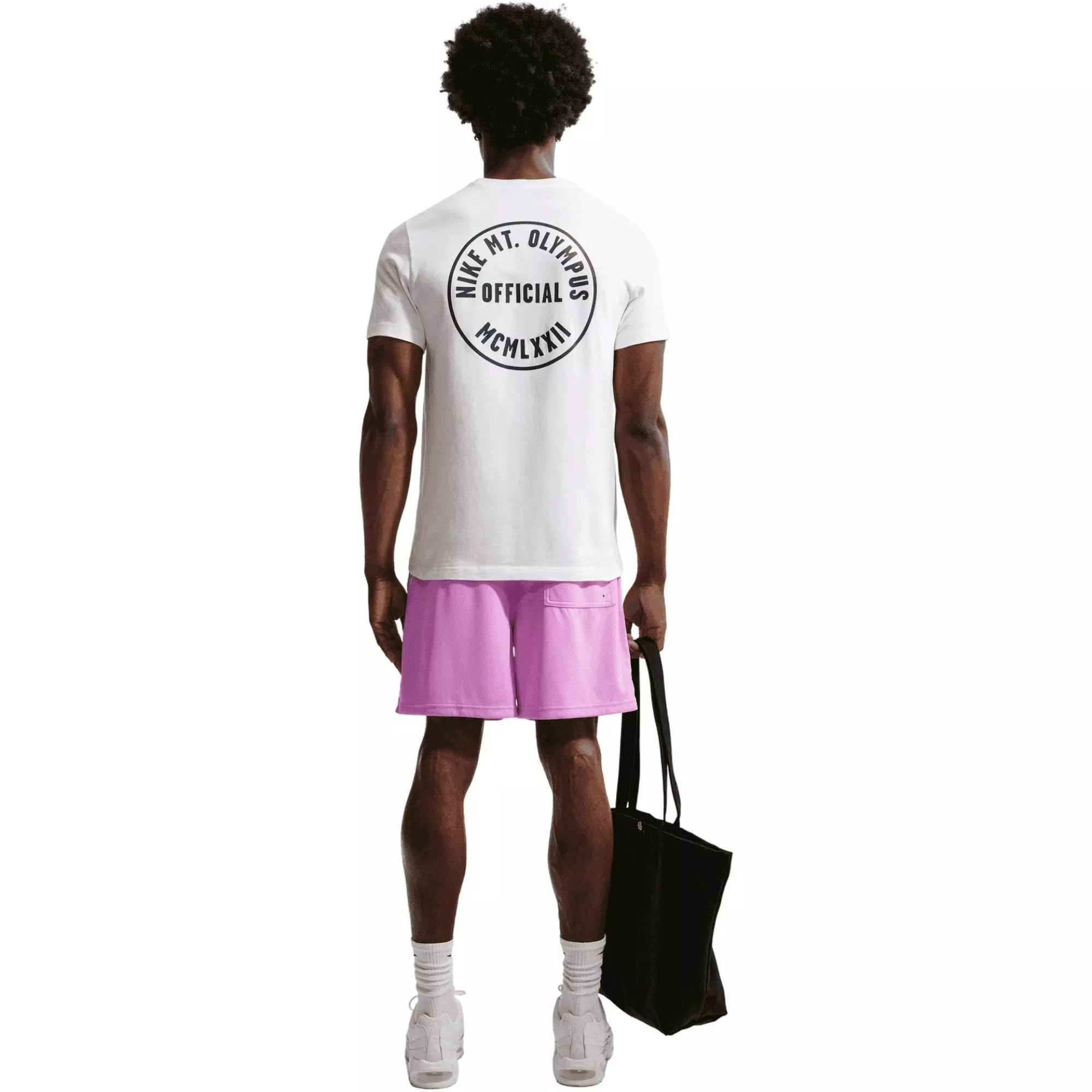 Nike Men's Sportswear Tee - White/Black - WHITE/BLACK