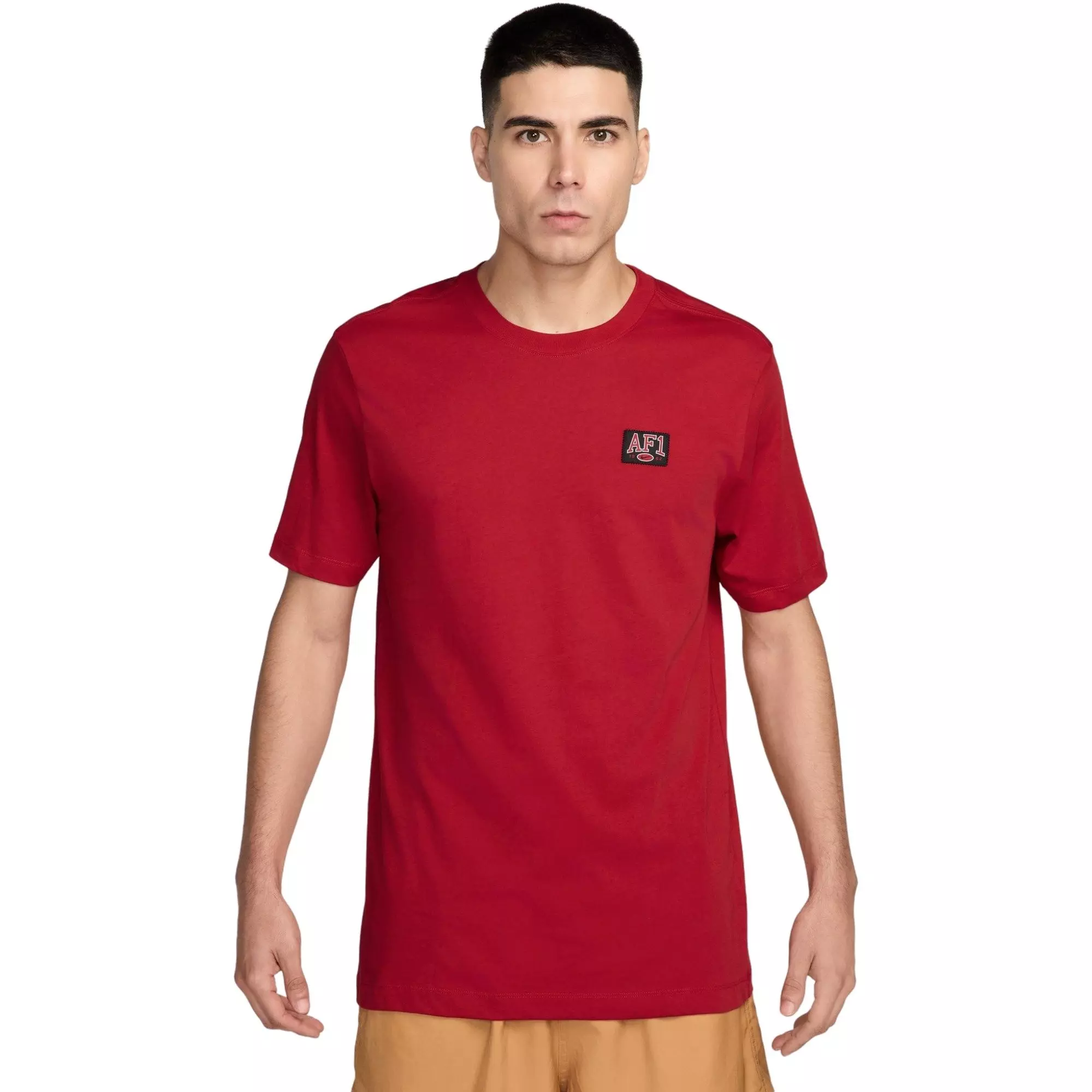 Nike Men's Sportswear Tee-Red - RED