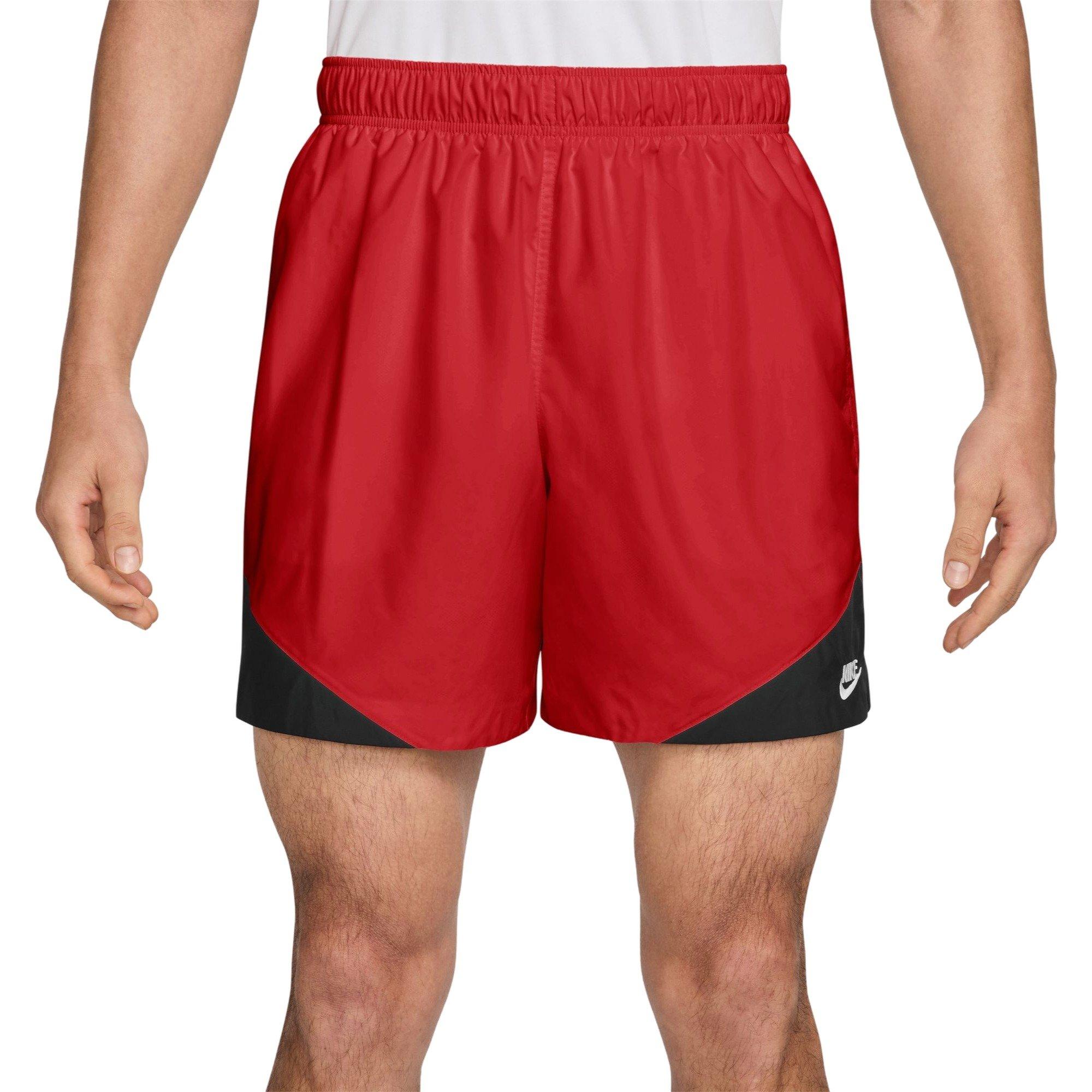 Nike Men's Windrunner Lightweight Woven Shorts - Red - RED Thumbnail View 1