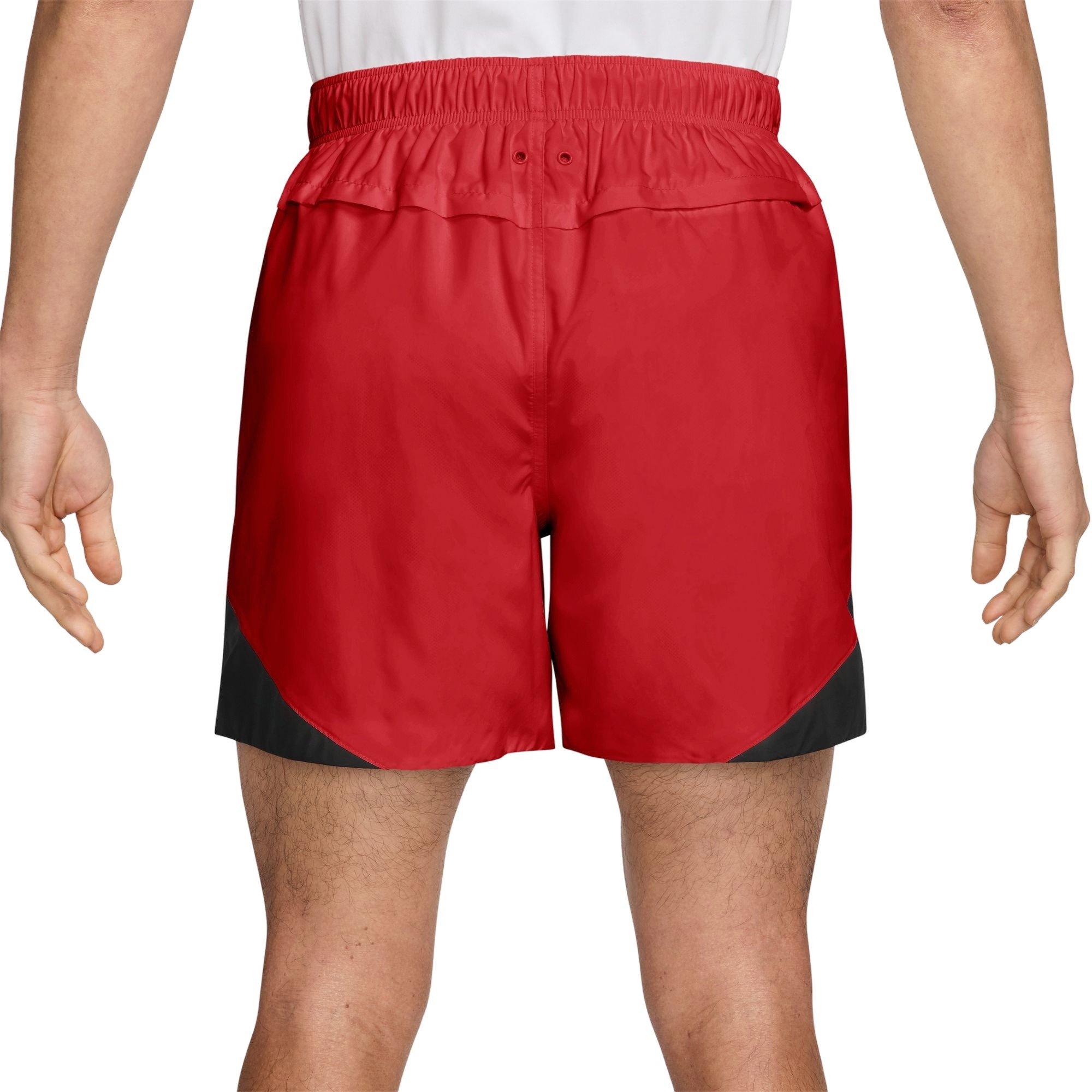 Nike Men's Windrunner Lightweight Woven Shorts-Red - RED Thumbnail View 2