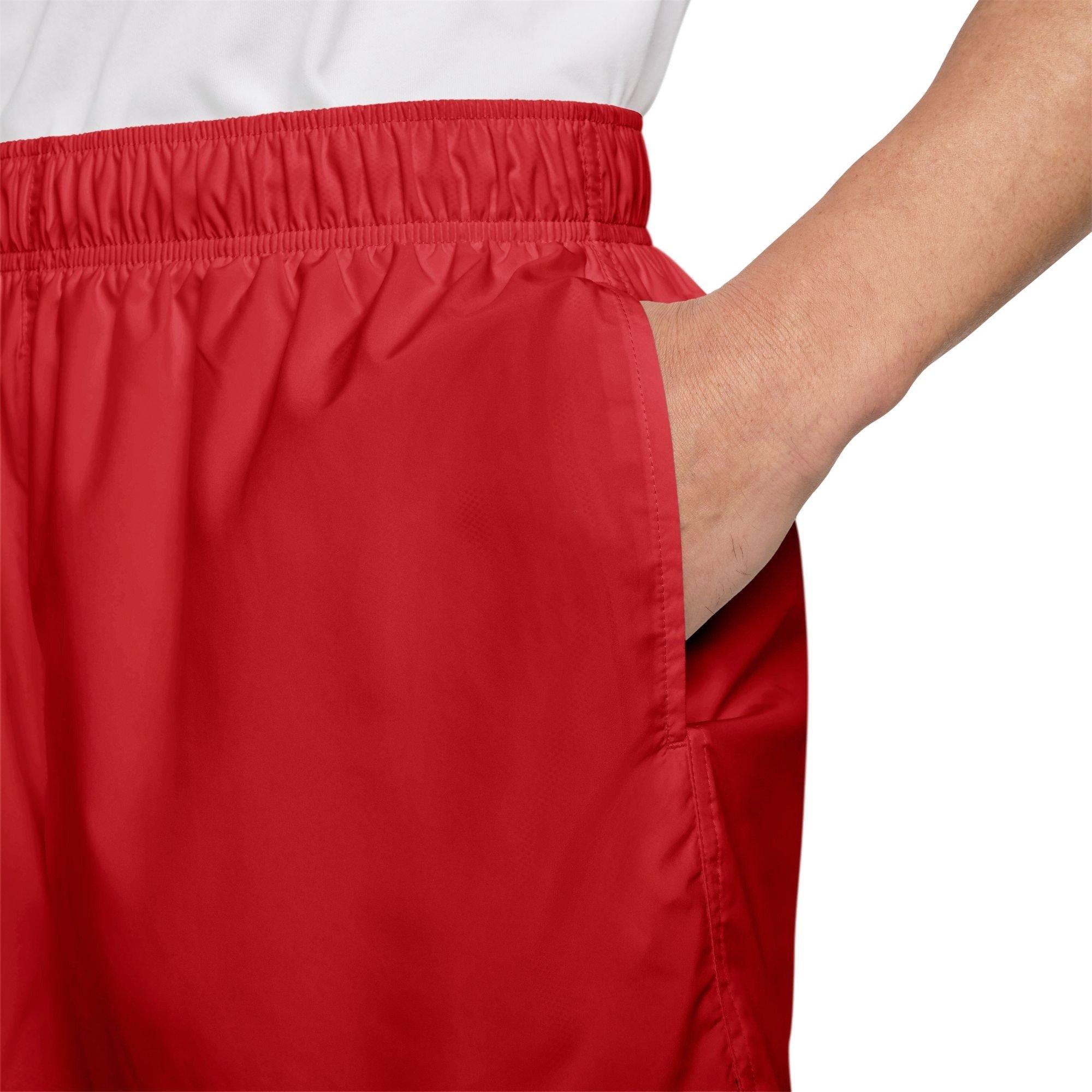 Nike Men's Windrunner Lightweight Woven Shorts-Red - RED Thumbnail View 4