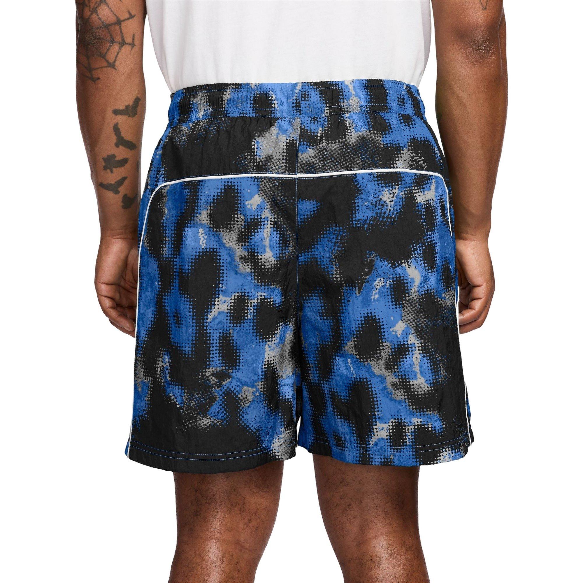 Nike Men's Air Woven Shorts - Black/Blue - BLACK/BLUE Thumbnail View 2