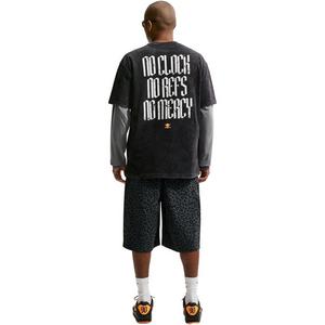 Nike Men's Sportswear Tee-Black Orange