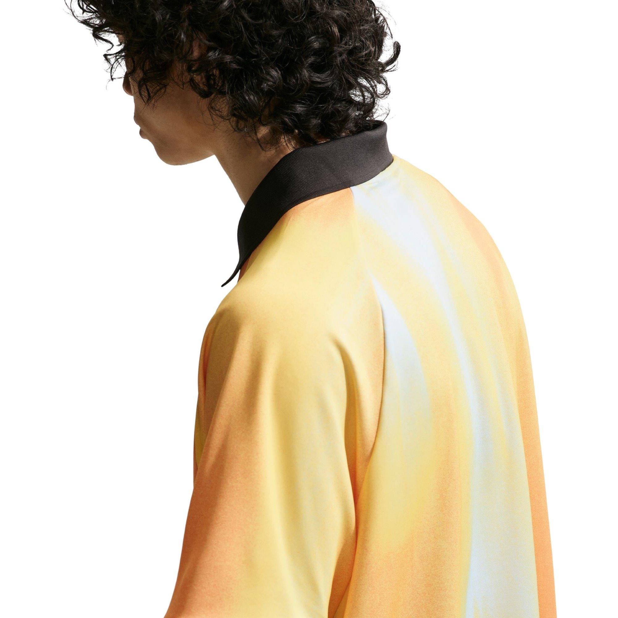 Nike Men's SB Dri-FIT Jacquard Skate Jersey - GOLD Thumbnail View 4