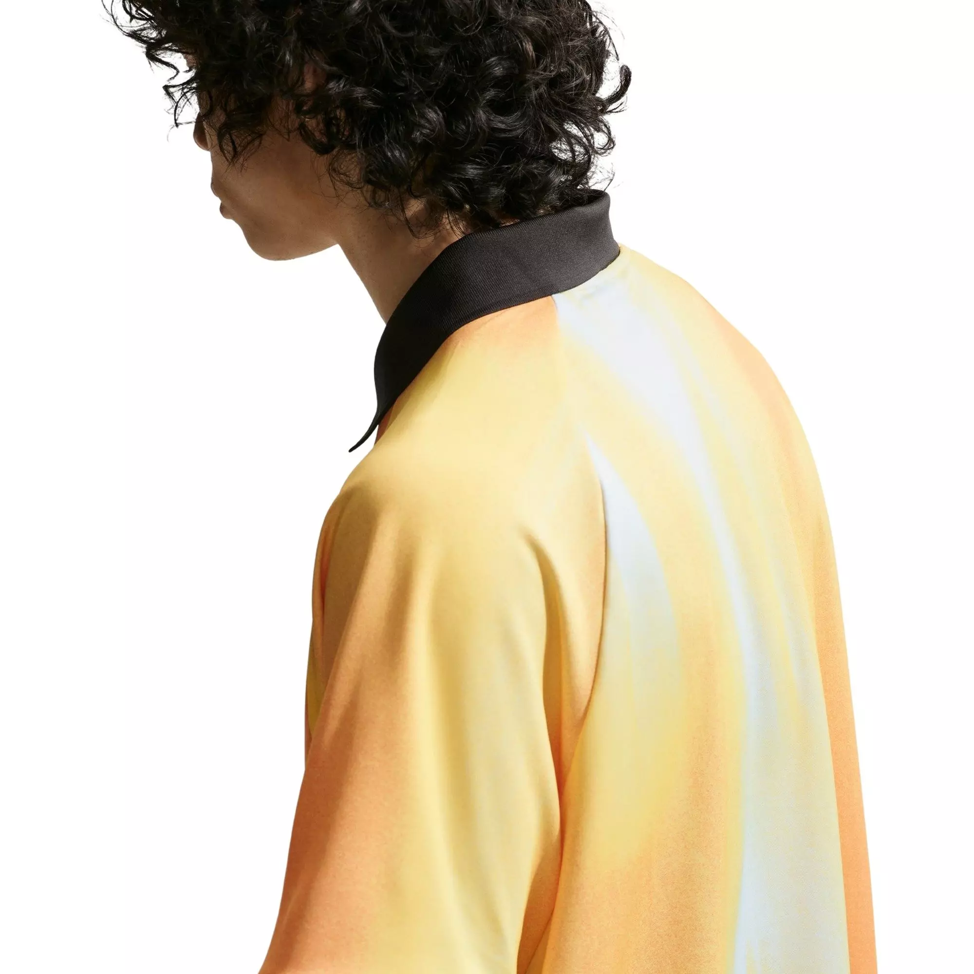 Nike Men's SB Dri-FIT Jacquard Skate Jersey - GOLD