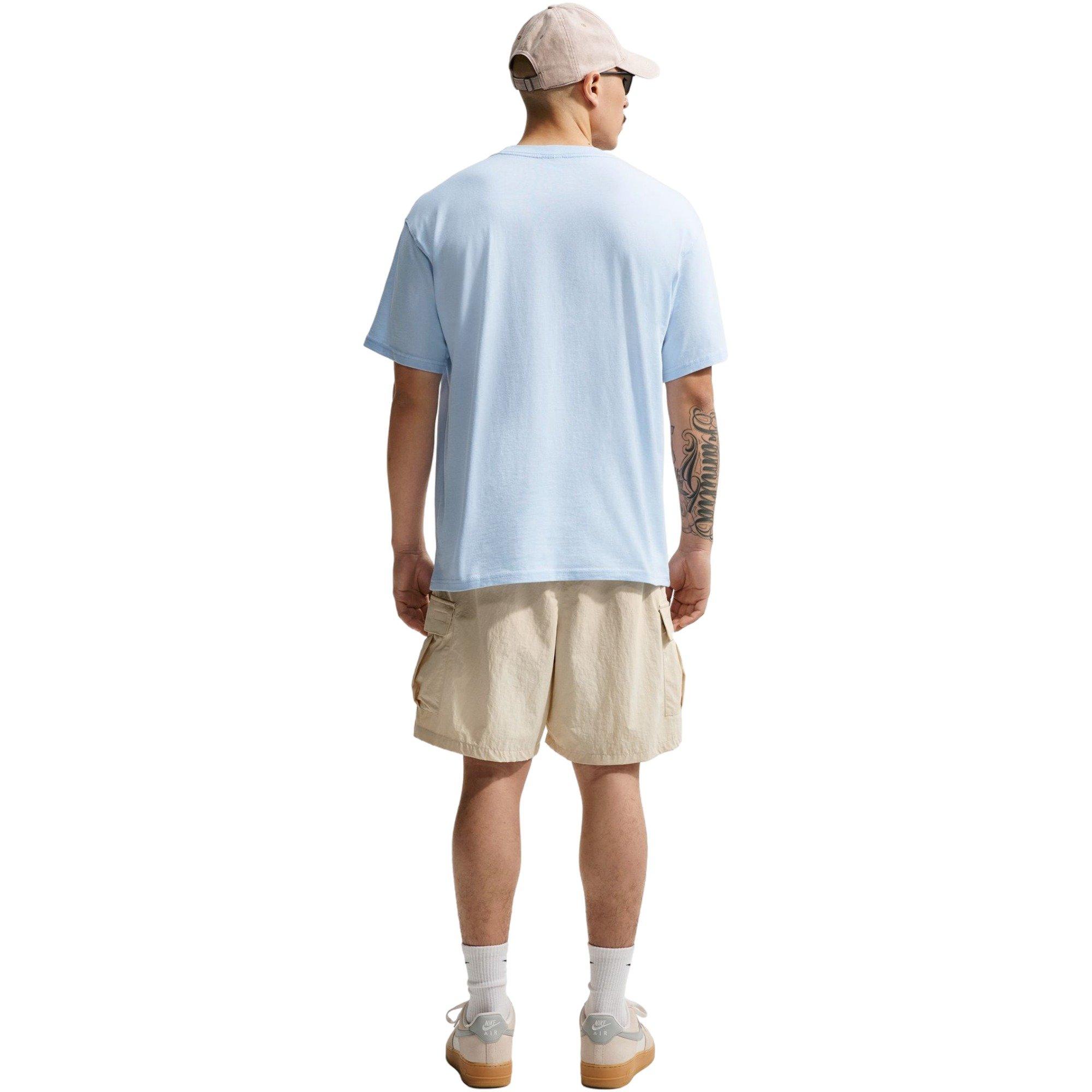 Nike Men's Sportswear Short-Sleeve Tee - LT BLUE Thumbnail View 2