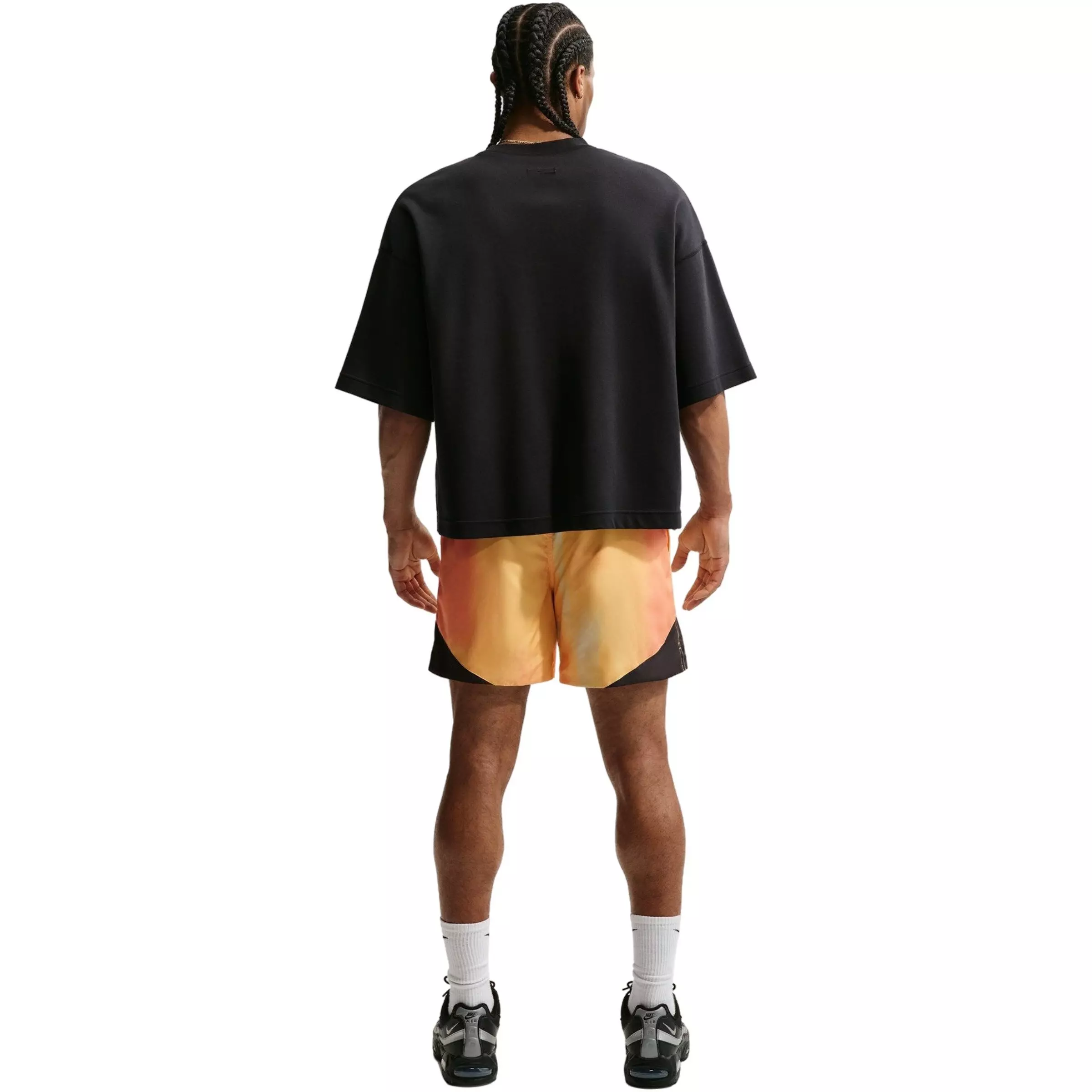 Nike Men's Windrunner Lightweight Shorts - Gold/White - GOLD/WHITE