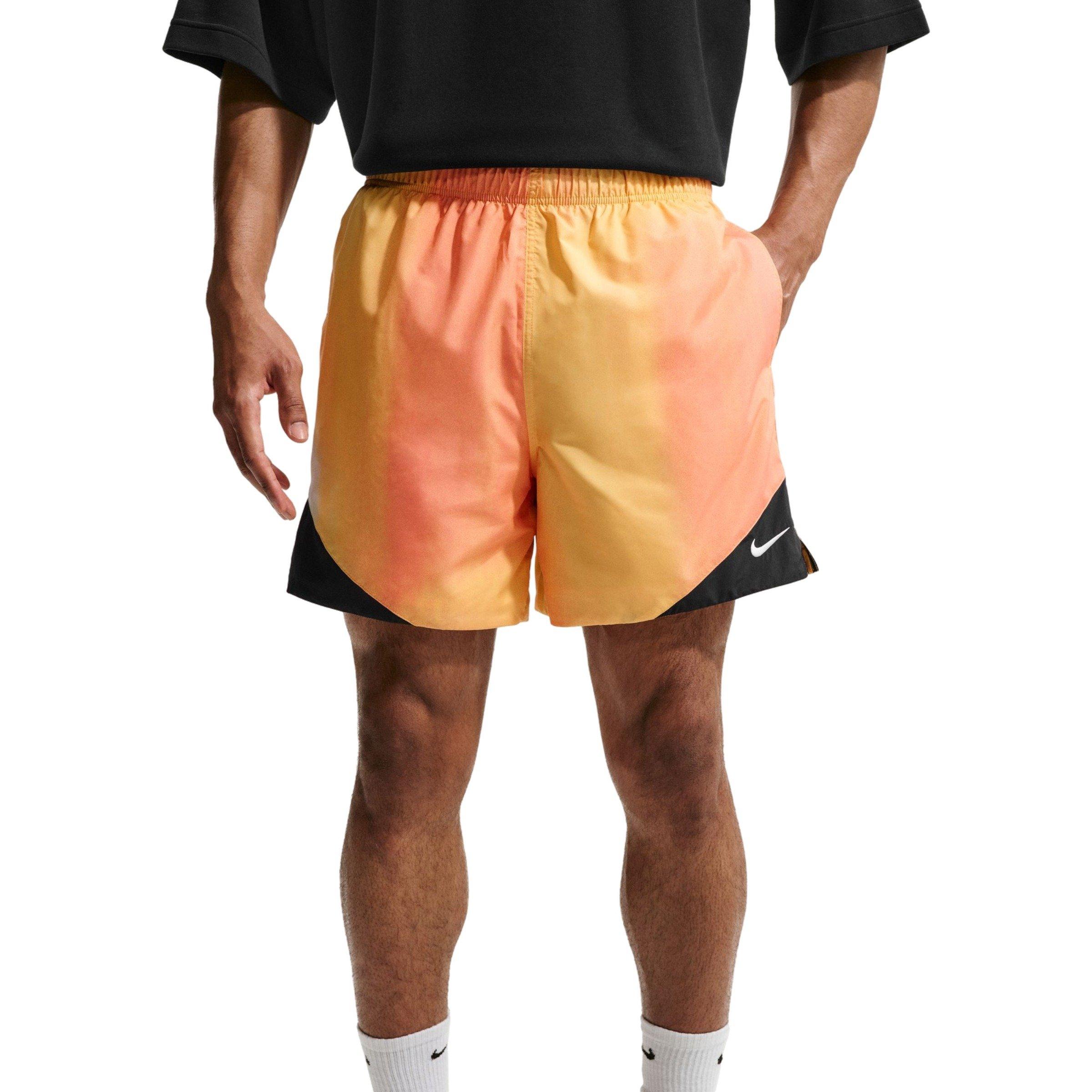Nike Men's Windrunner Lightweight Shorts - Gold/White - GOLD/WHITE Thumbnail View 3