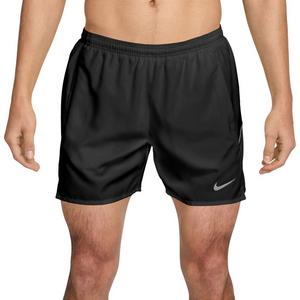 Nike Men's Miler Dri-FIT 5" Brief-Lined Running Shorts - Black