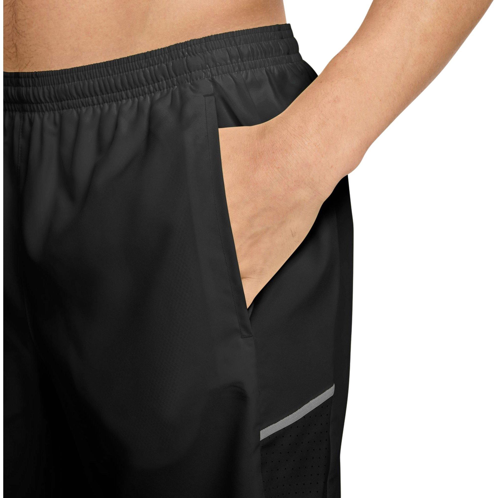 Nike Men's Miler Dri-FIT 7" Brief-Lined Running Shorts - BLACK Thumbnail View 3