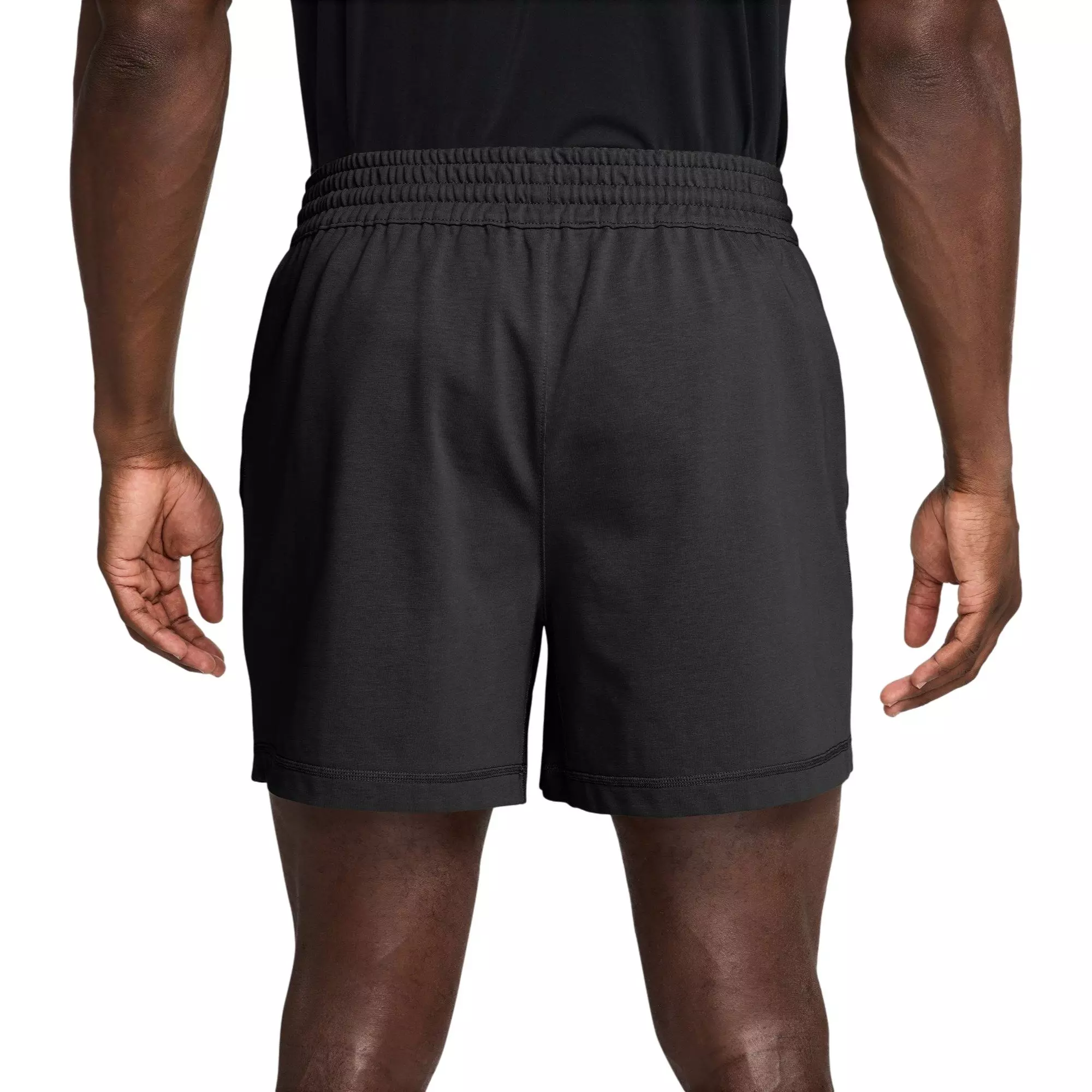 Nike Men's Athletic Club Dri-FIT 5" Knit Training Shorts - BLACK