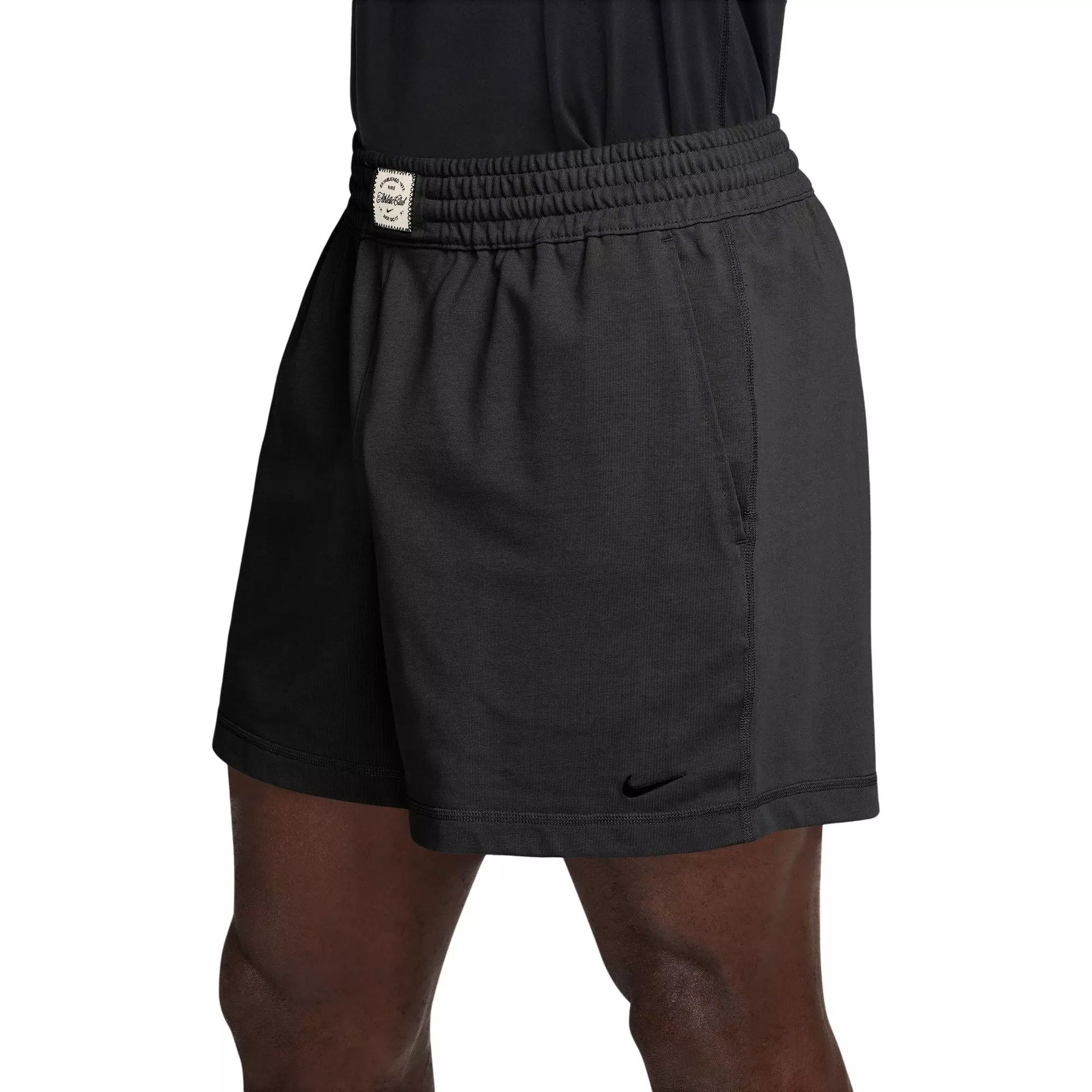 Nike Men's Athletic Club Dri-FIT 5" Knit Training Shorts - BLACK