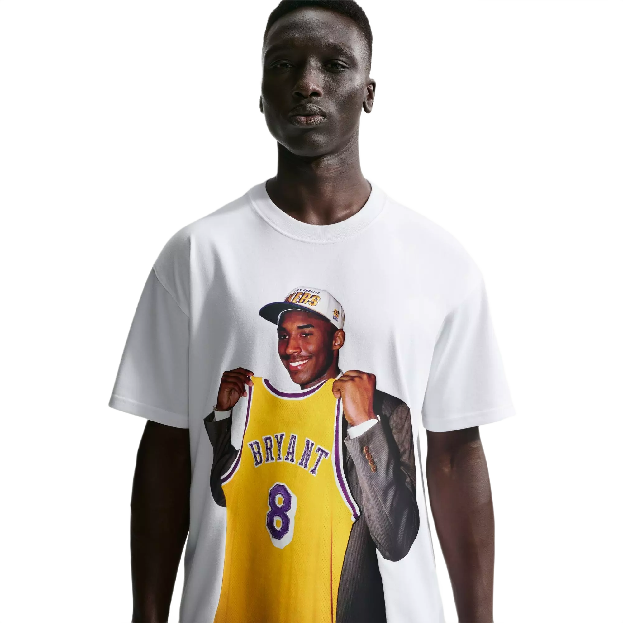 Nike Men's Kobe "Draft Pack" Basketball Tee - WHITE