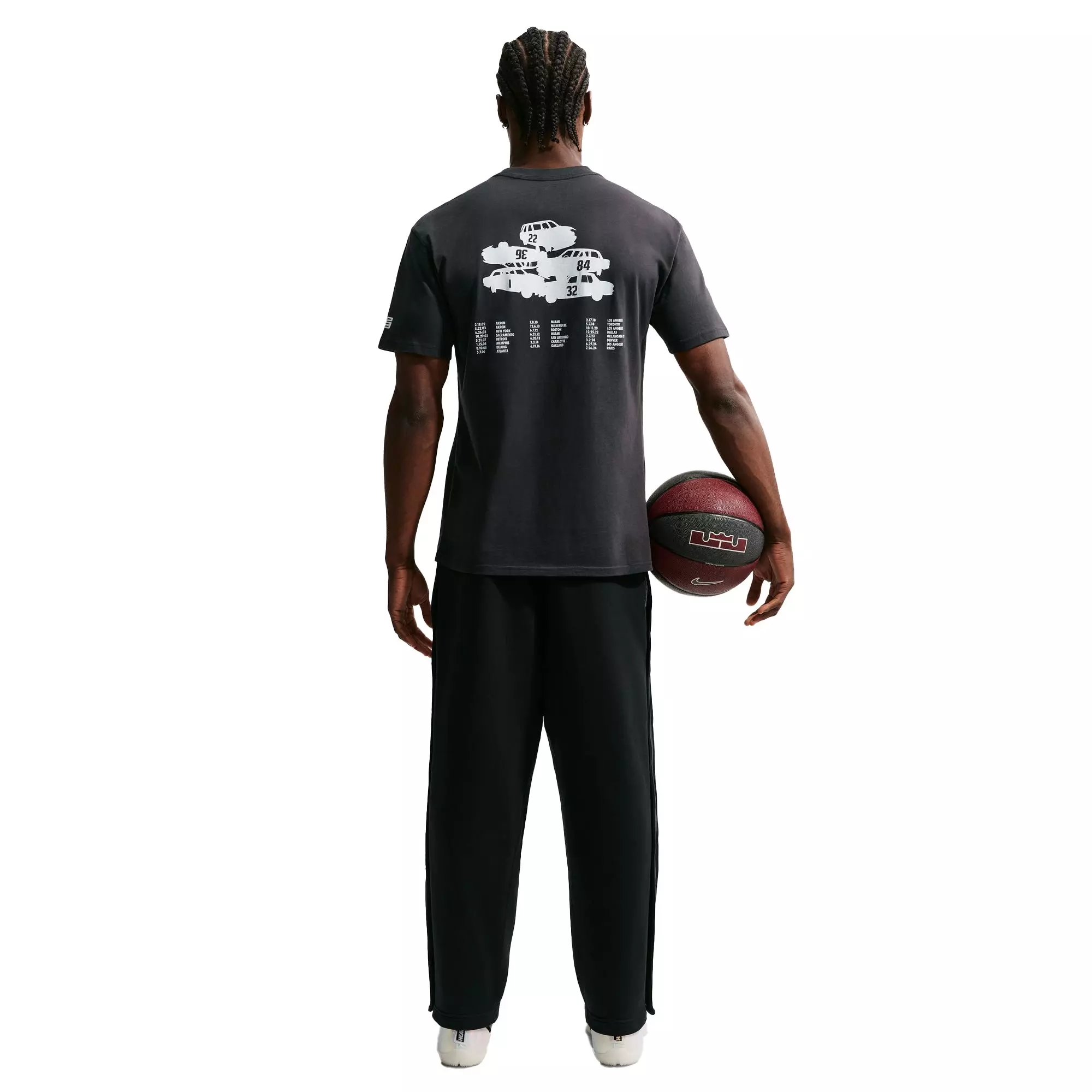 Nike LeBron "Motor King" Men's Basketball T-Shirt - BLACK