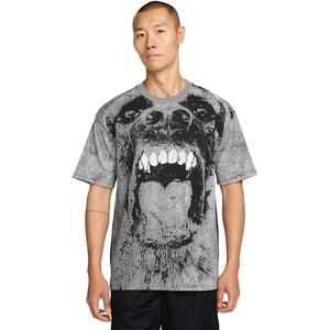 Nike Men's Basketball Tee-Grey