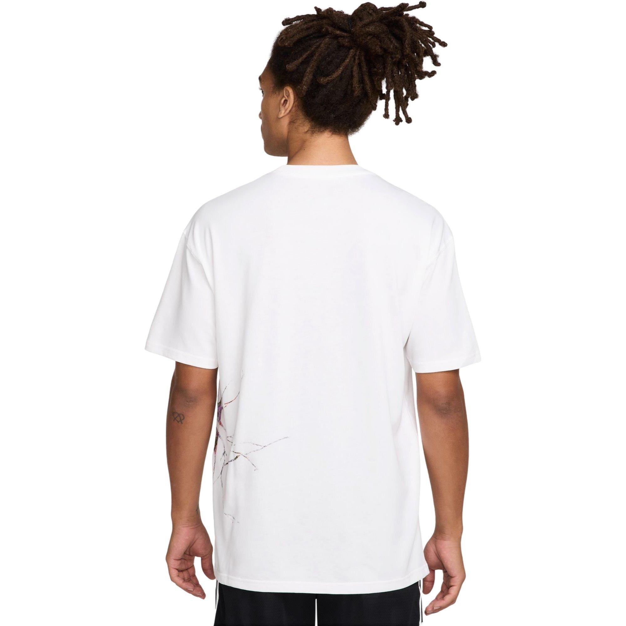 Nike Men's Basketball Tee - White - WHITE Thumbnail View 2