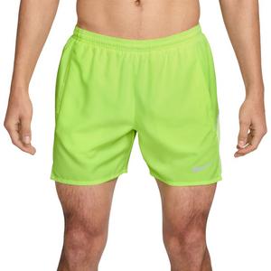Nike Men's Miler Dri-FIT 5" Brief-Lined Running Shorts - Volt