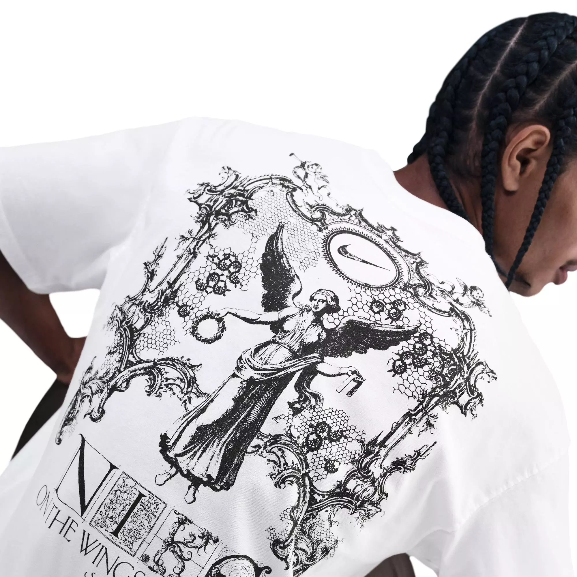 Nike Men's Sportswear Max90 Tee - White/Black - WHITE/BLACK