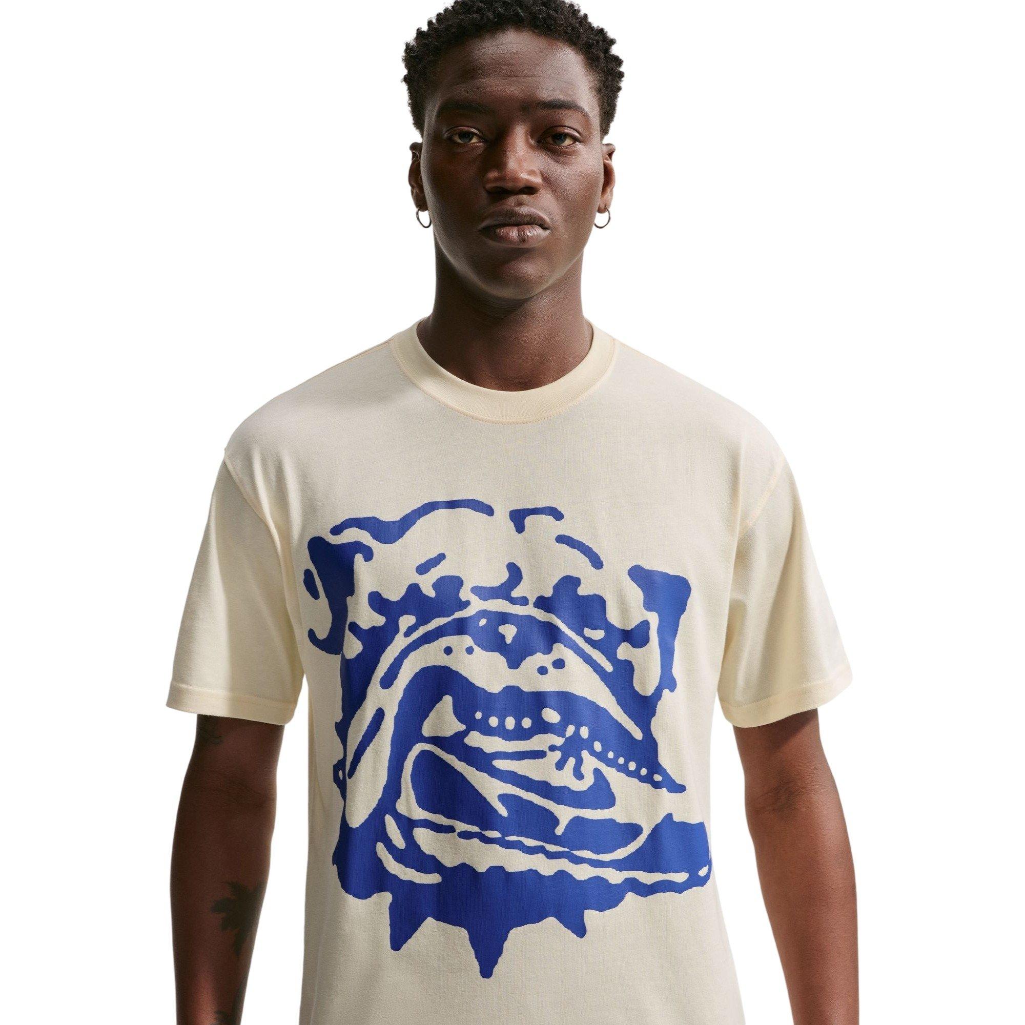 Nike Men's Sportswear Shoe Dog Graphic Tee - Sail - SAIL Thumbnail View 3