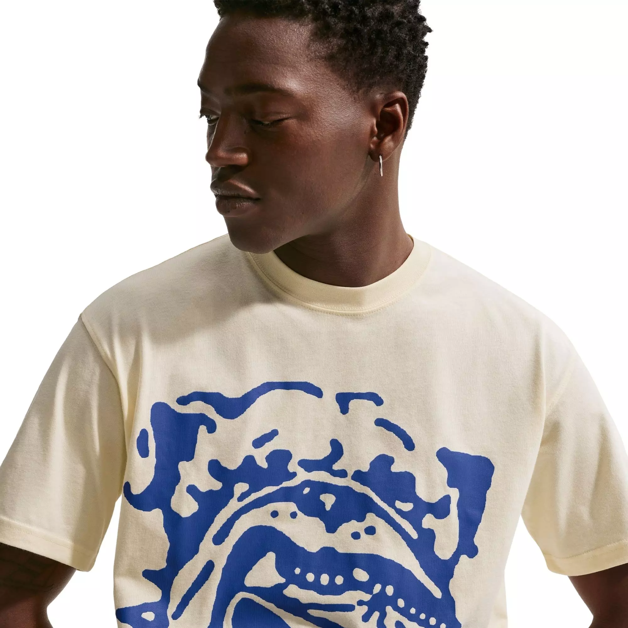 Nike Men's Sportswear Shoe Dog Graphic Tee - Sail - SAIL