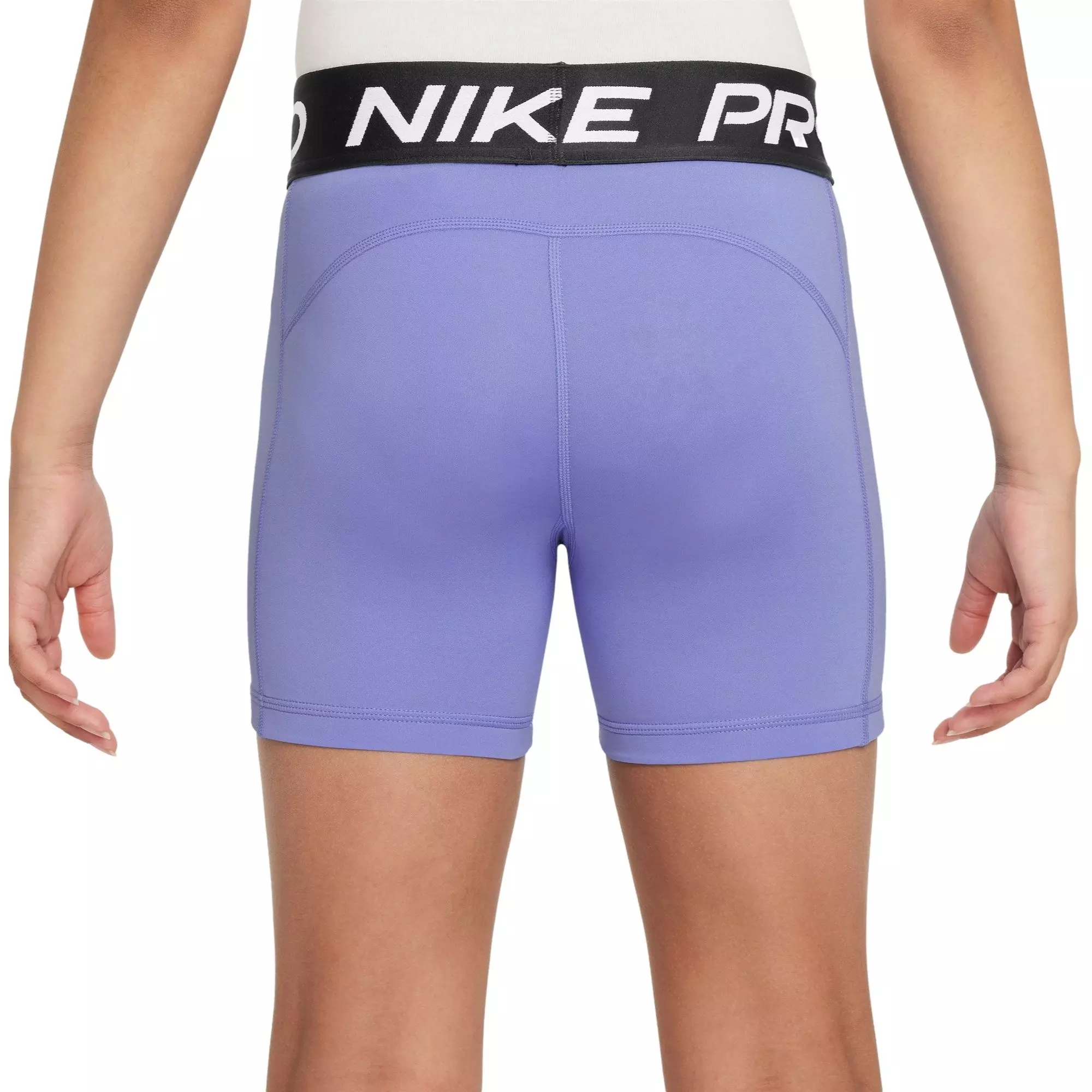 Nike Big Girls' Pro Shorts - PURPLE