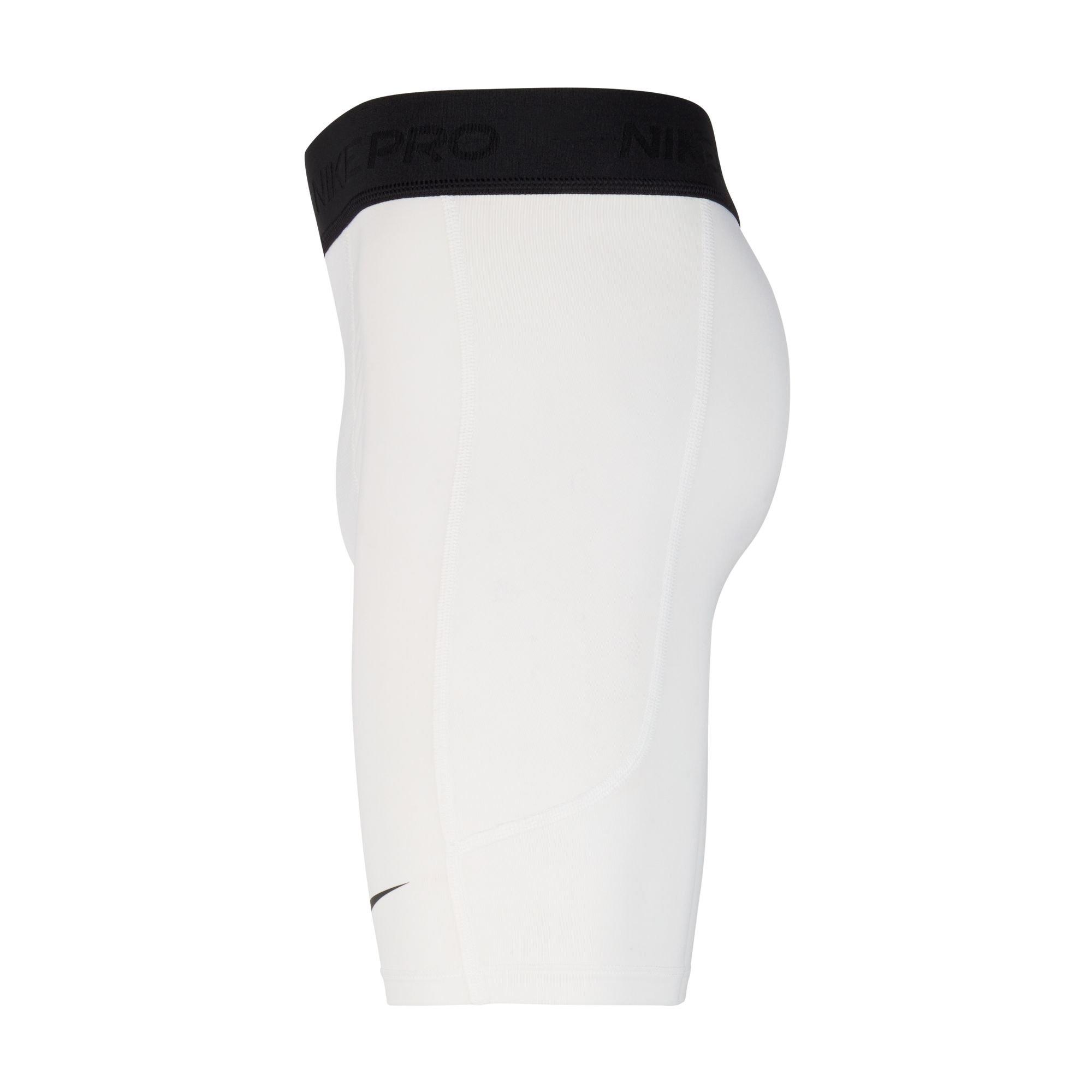 Nike Pro Dri-FIT Big Boys' White Shorts