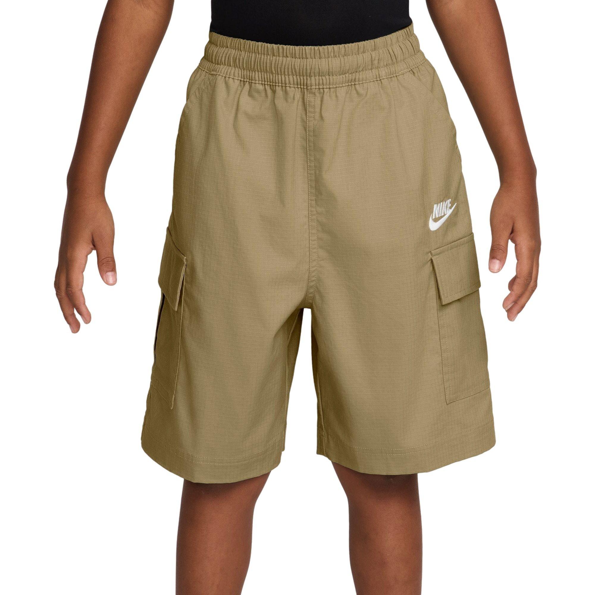 Nike Big Boys' Sportswear Woven Cargo Shorts - KHAKI Thumbnail View 1