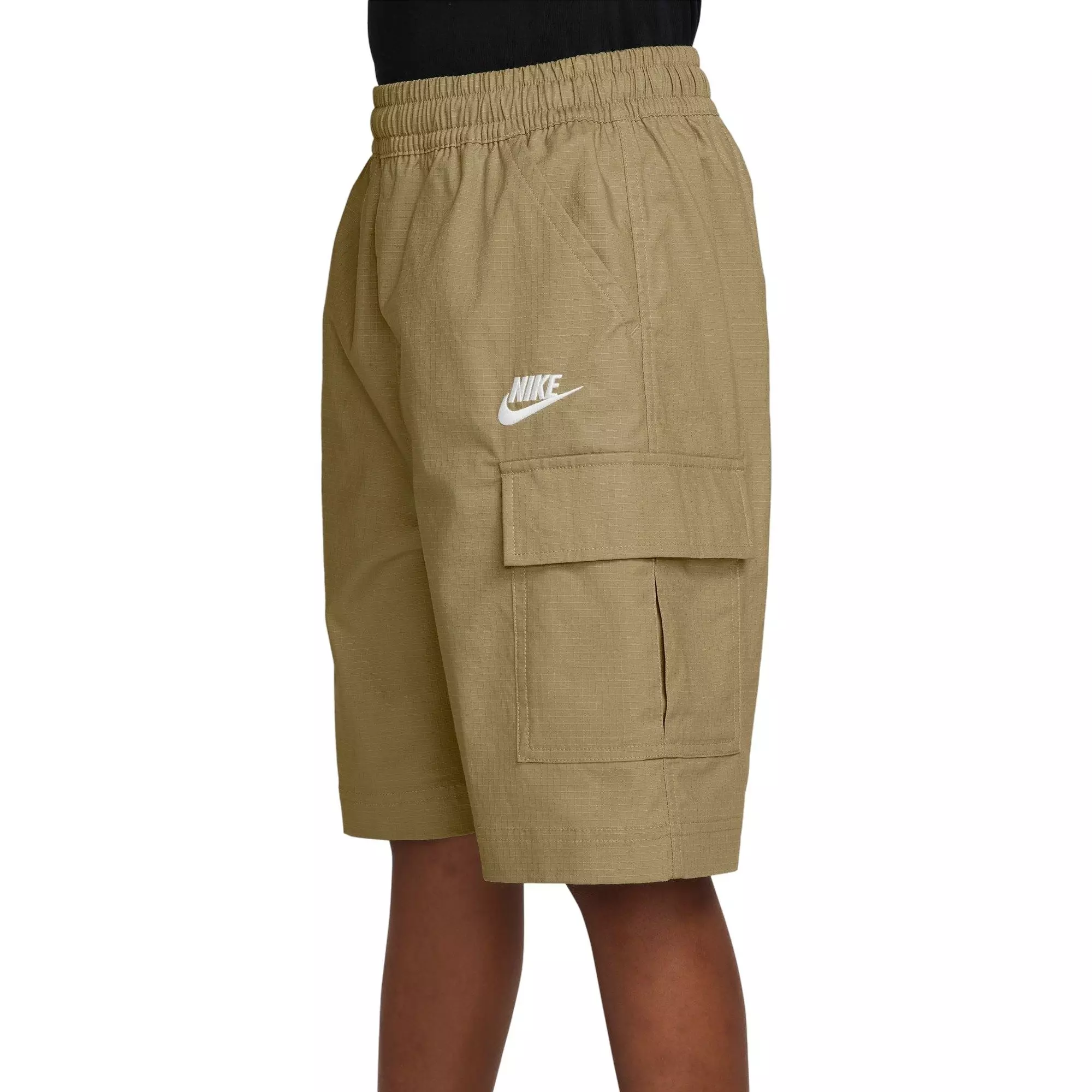 Nike Big Boys' Sportswear Woven Cargo Shorts - KHAKI
