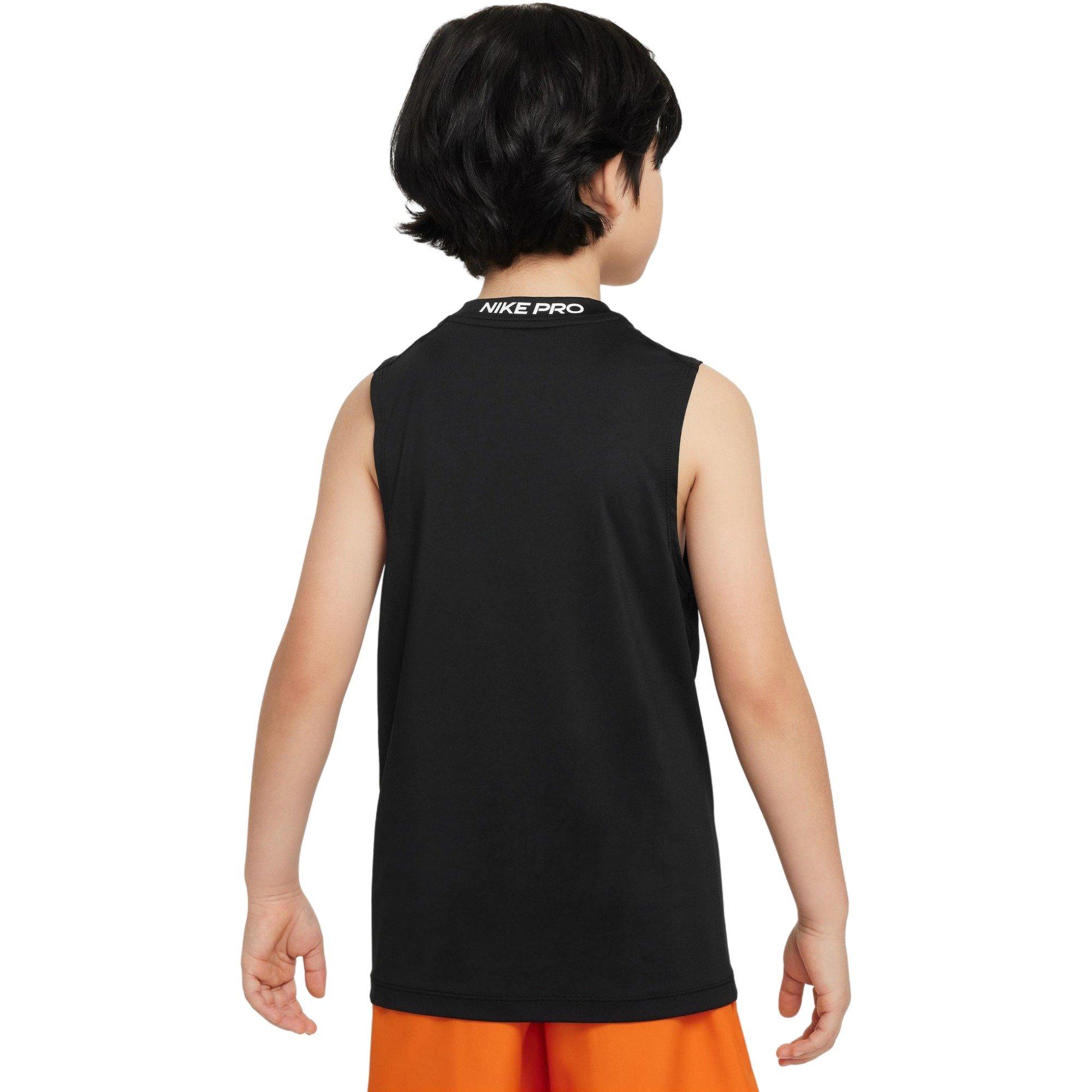 Nike Big Boys' Sleeveless Top - BLACK Thumbnail View 2