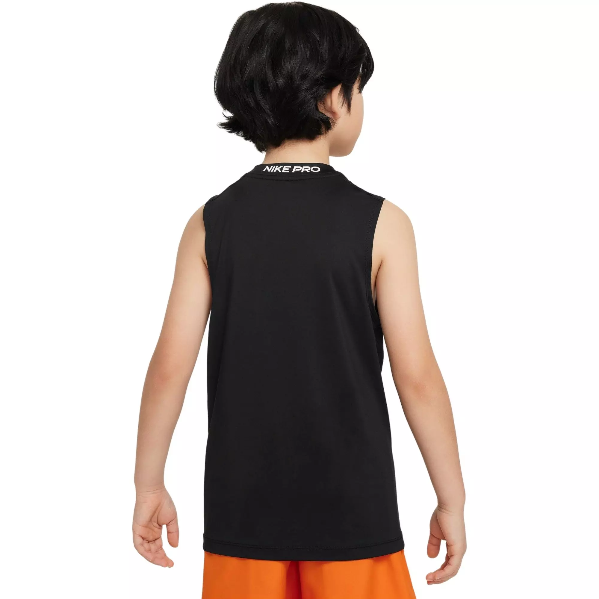 Nike Big Boys' Sleeveless Top - BLACK