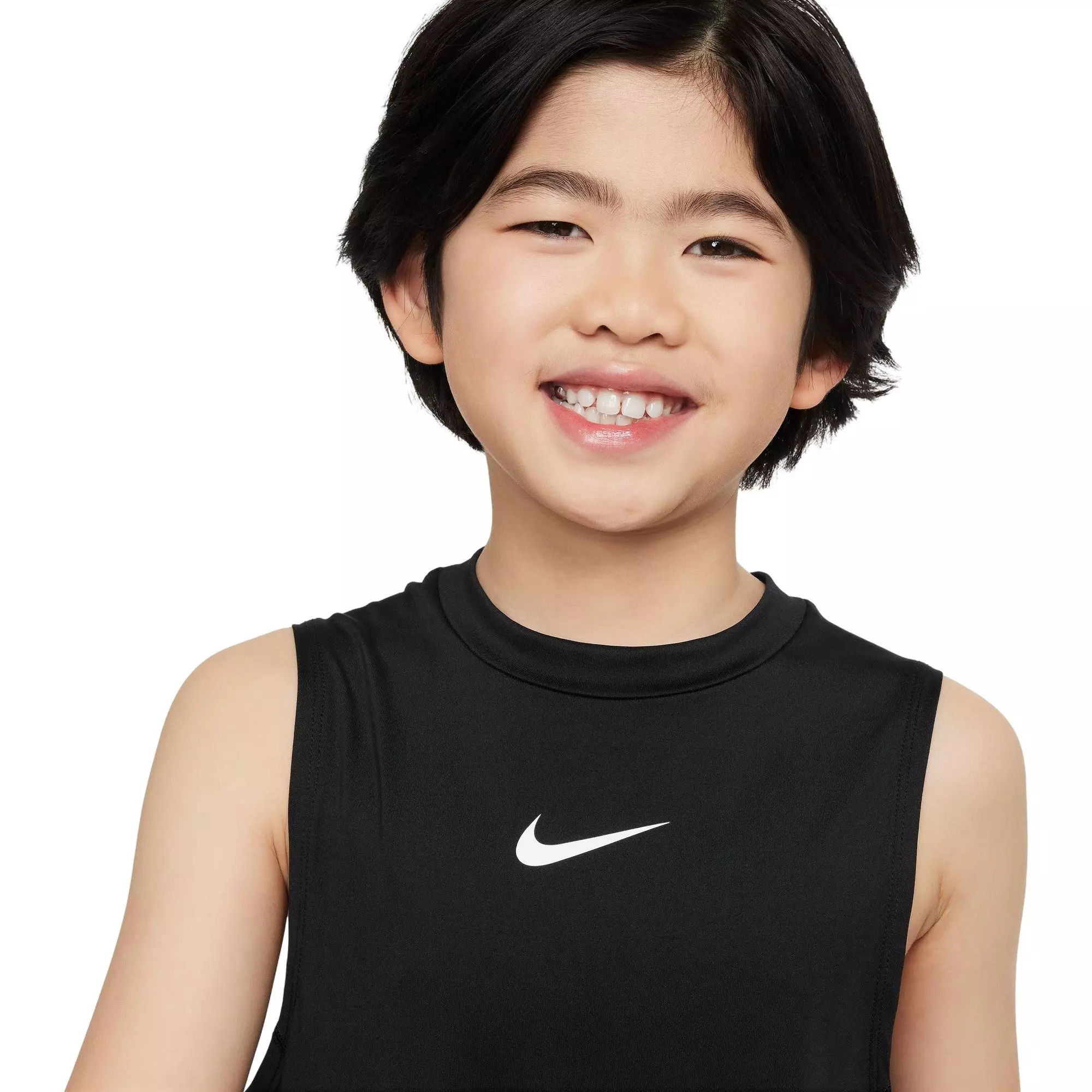 Nike Big Boys' Sleeveless Top - BLACK