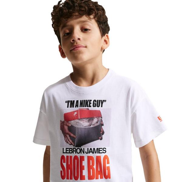 Nike LeBron "Shoe Bag" Big Kids' Basketball T-Shirt