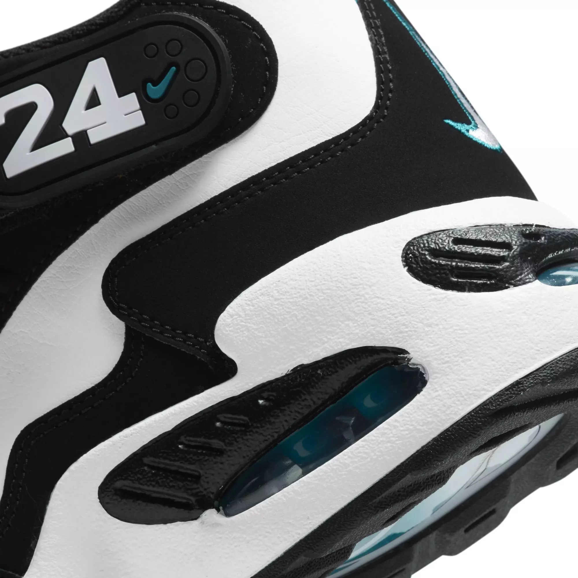 Nike Air Griffey Max 1 "Freshwater" Grade School Kids' Shoe - WHITE/BLACK/FRESH WATER