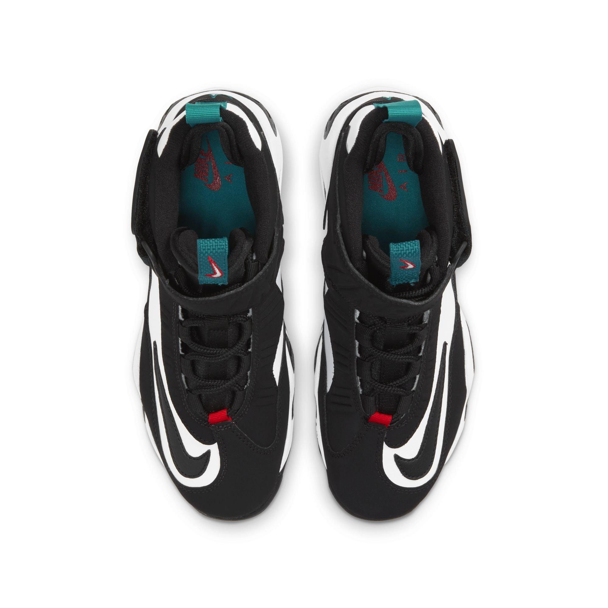Nike Air Griffey Max 1 "Freshwater" Grade School Kids' Shoe - WHITE/BLACK/FRESH WATER Thumbnail View 11