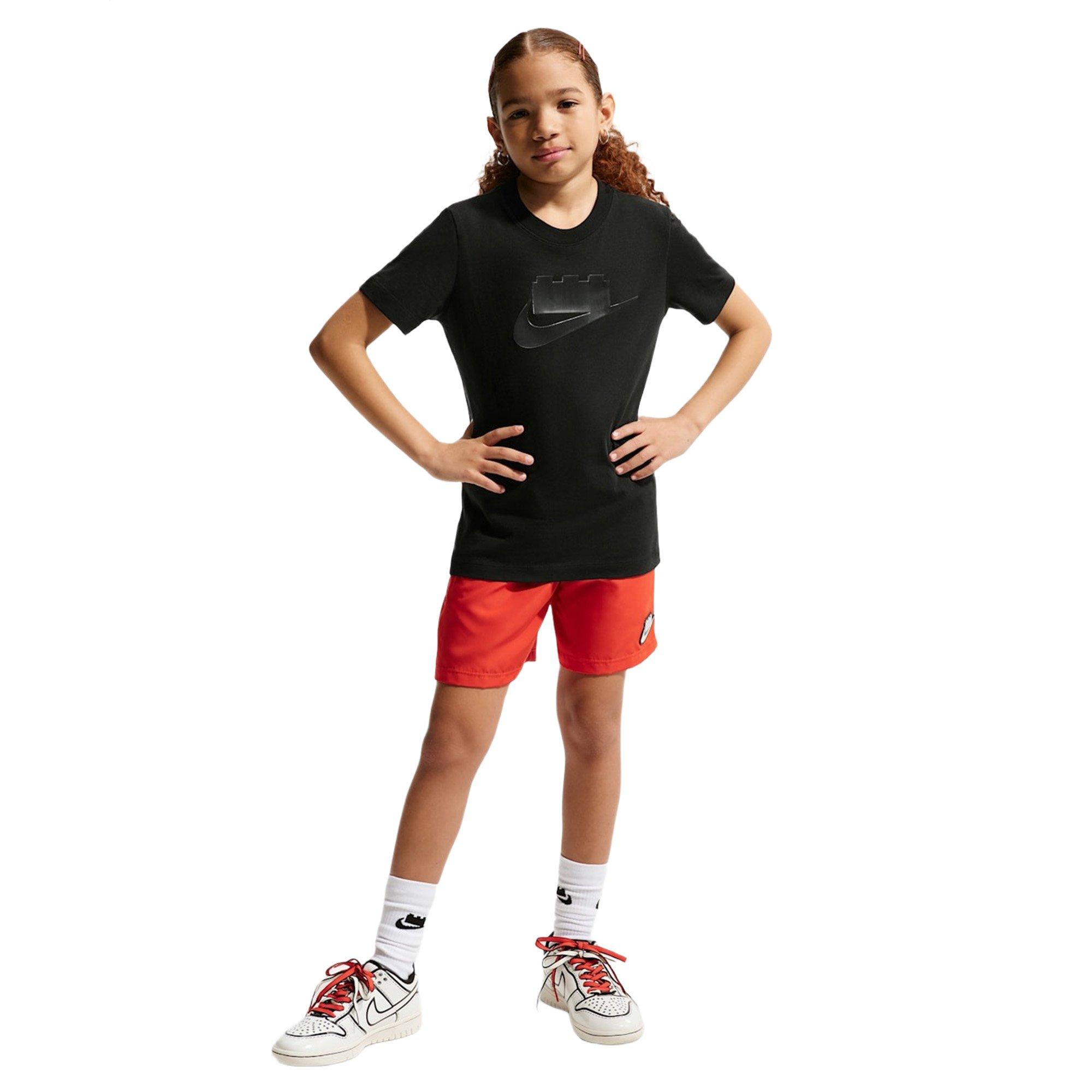 Nike Big Kids' x LEGO Collection Tee - Black - BLACK Thumbnail View 3