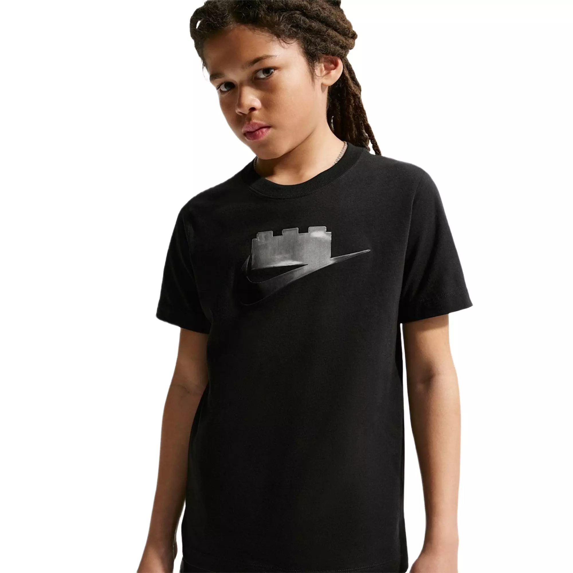 Nike Big Kids' x LEGO Collection Tee - Black - BLACK