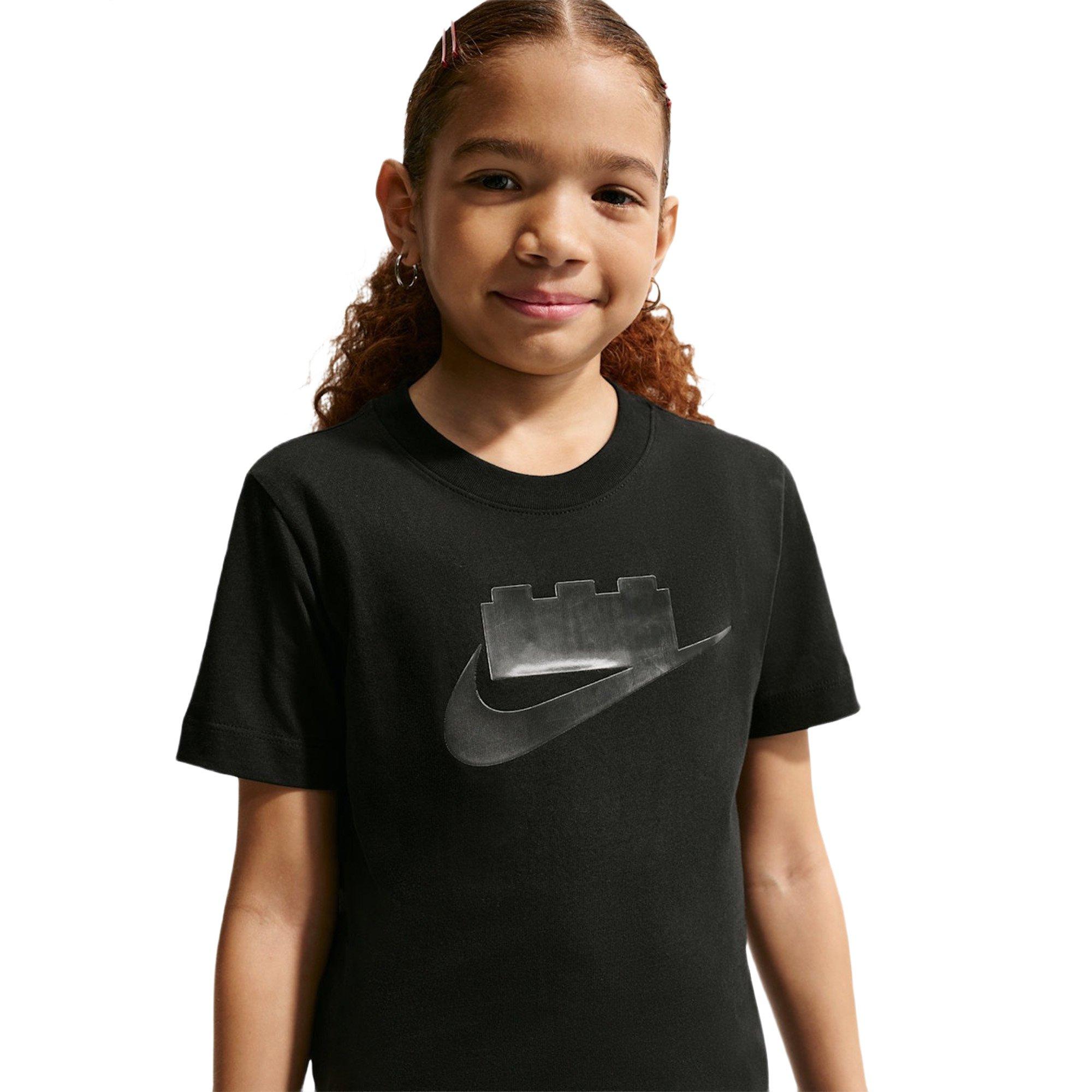 Nike Big Kids' x LEGO Collection Tee - Black - BLACK Thumbnail View 6