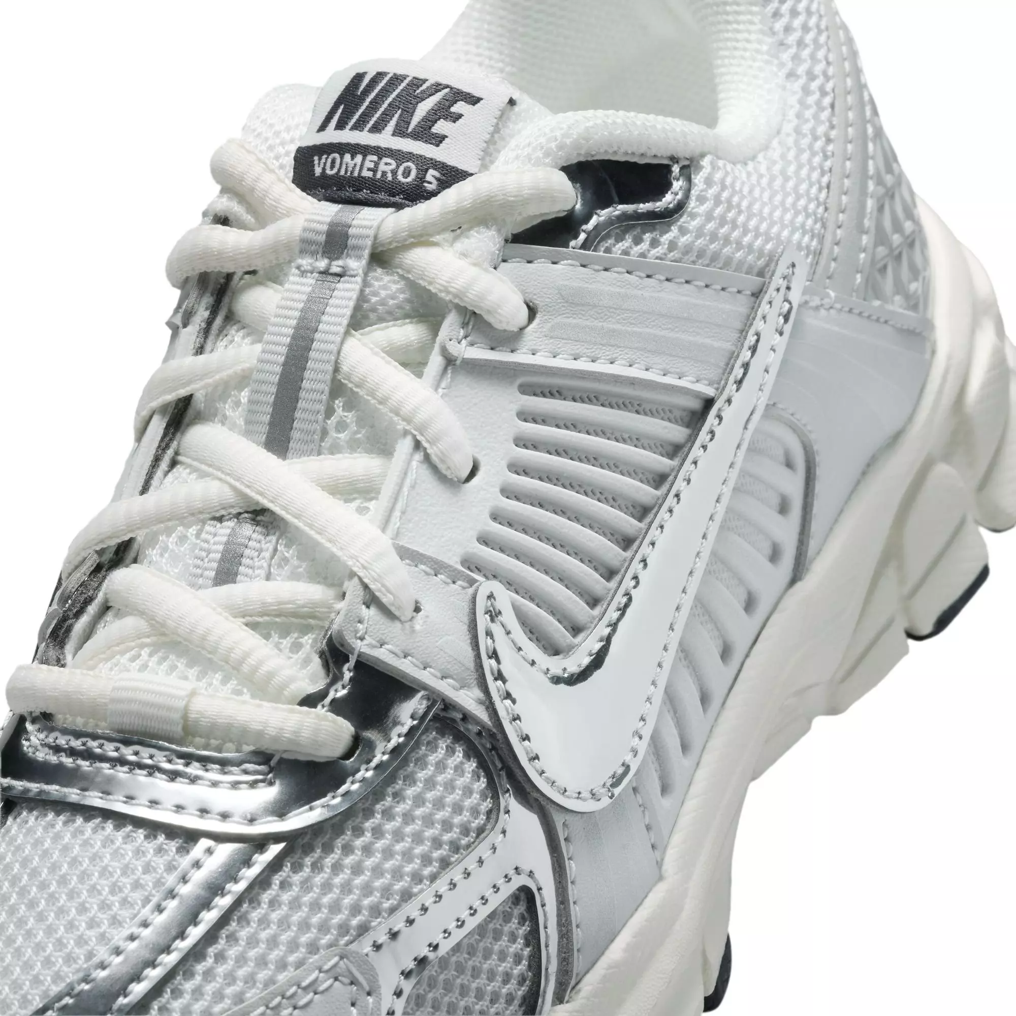 Nike Vomero 5 "Photon Dust/Chrome/Gridiron/Sail" Preschool Boys' Shoe - GREY/WHITE