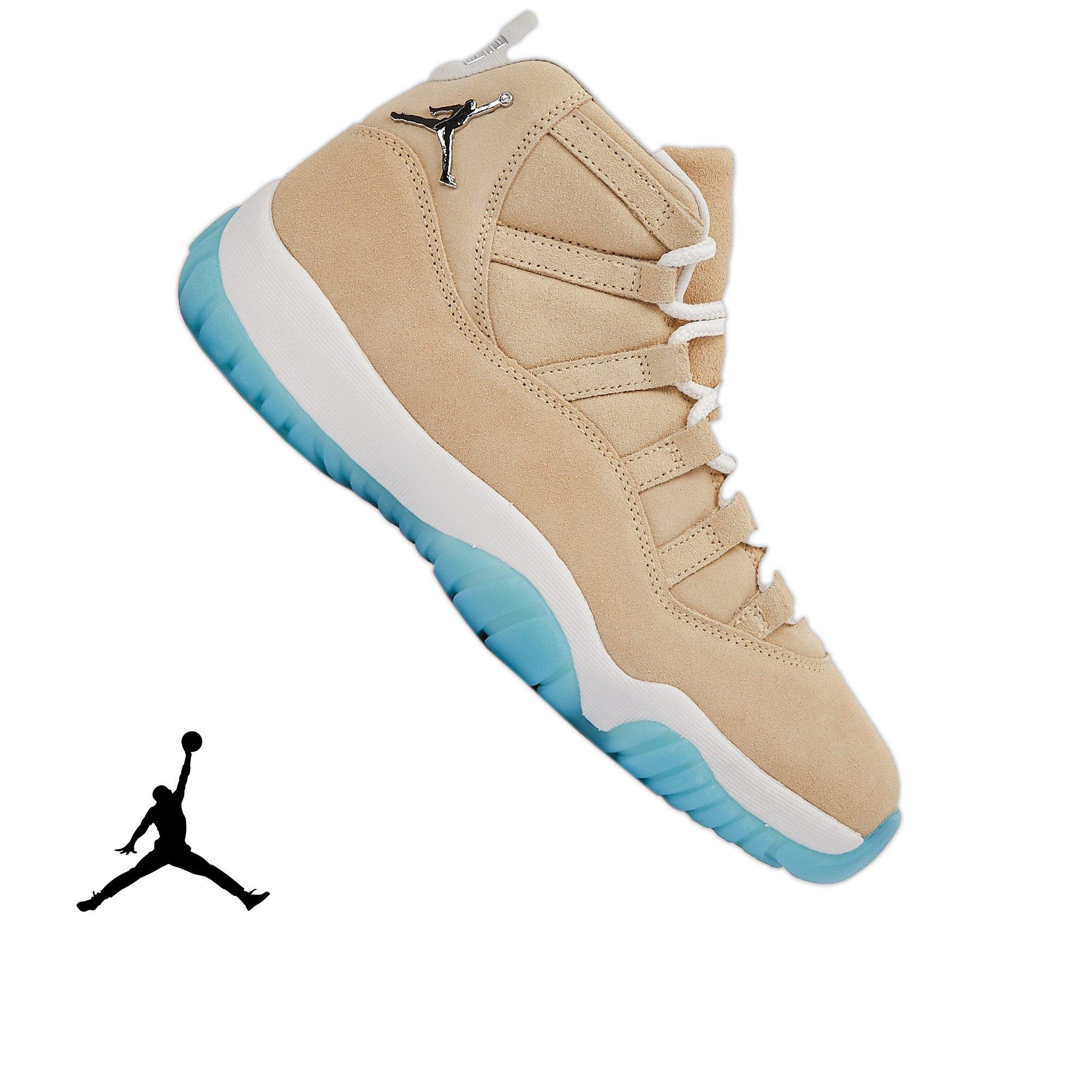 Jordan 11 Retro City Pack &ldquo;H-Town&rdquo; Men's Shoe - CANVAS/METALLIC SILVER/SUMMIT WHITE Thumbnail View 1