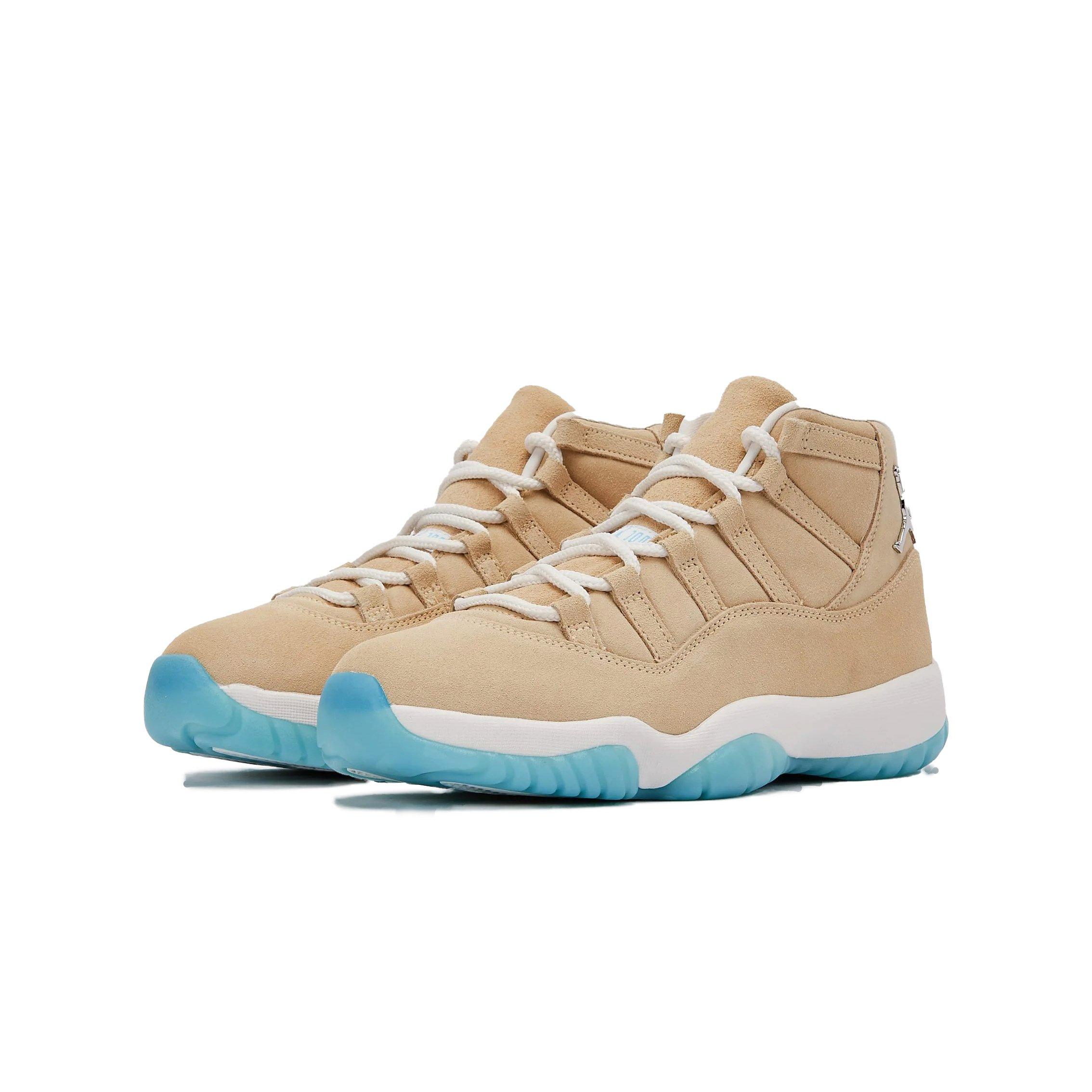 Jordan 11 Retro City Pack &ldquo;H-Town&rdquo; Men's Shoe - CANVAS/METALLIC SILVER/SUMMIT WHITE Thumbnail View 3